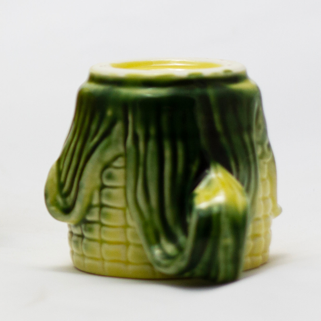 STANFORD POTTERY CORN Snack Plate & Cup Set Circa 1940s