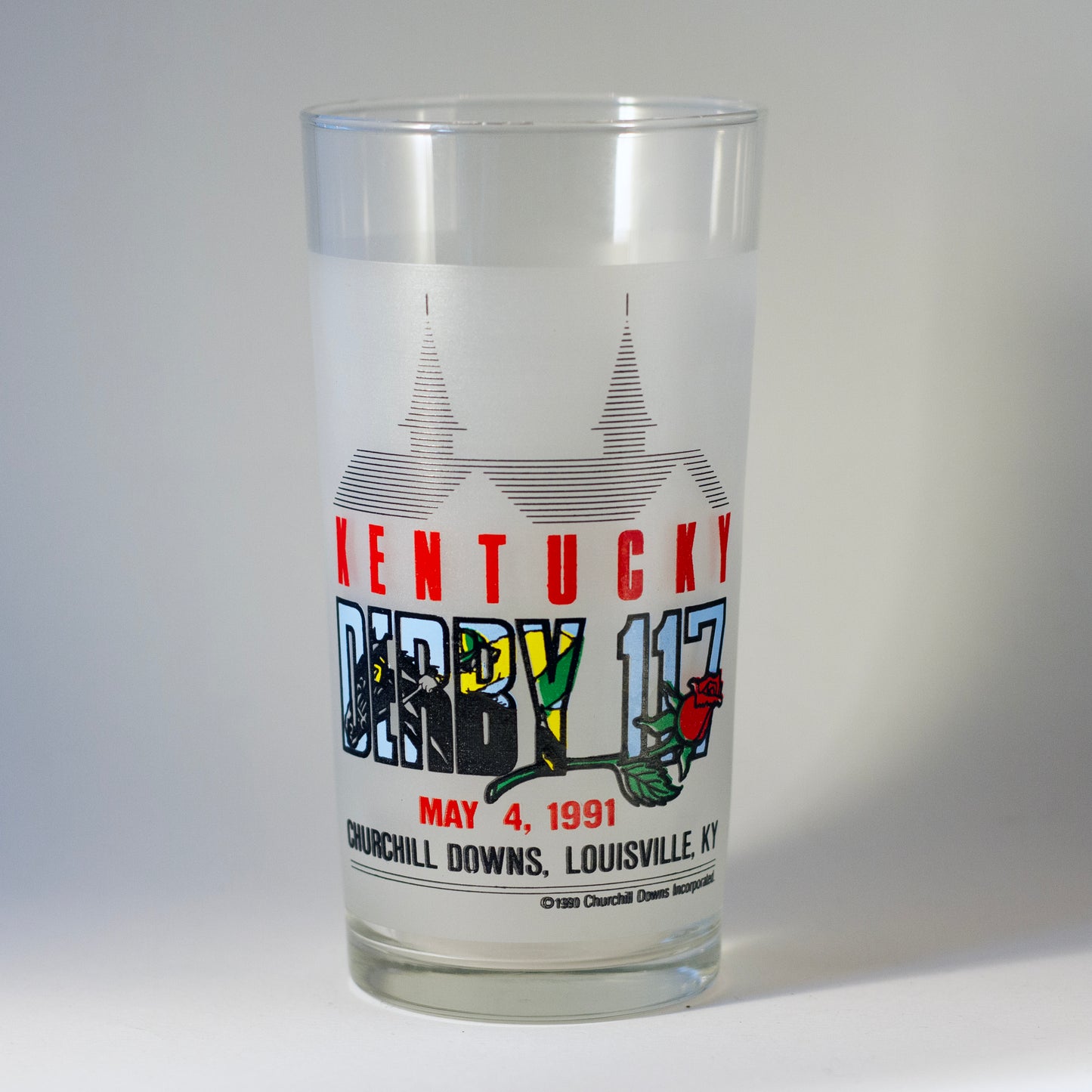 1991 Kentucky Derby Glass #117