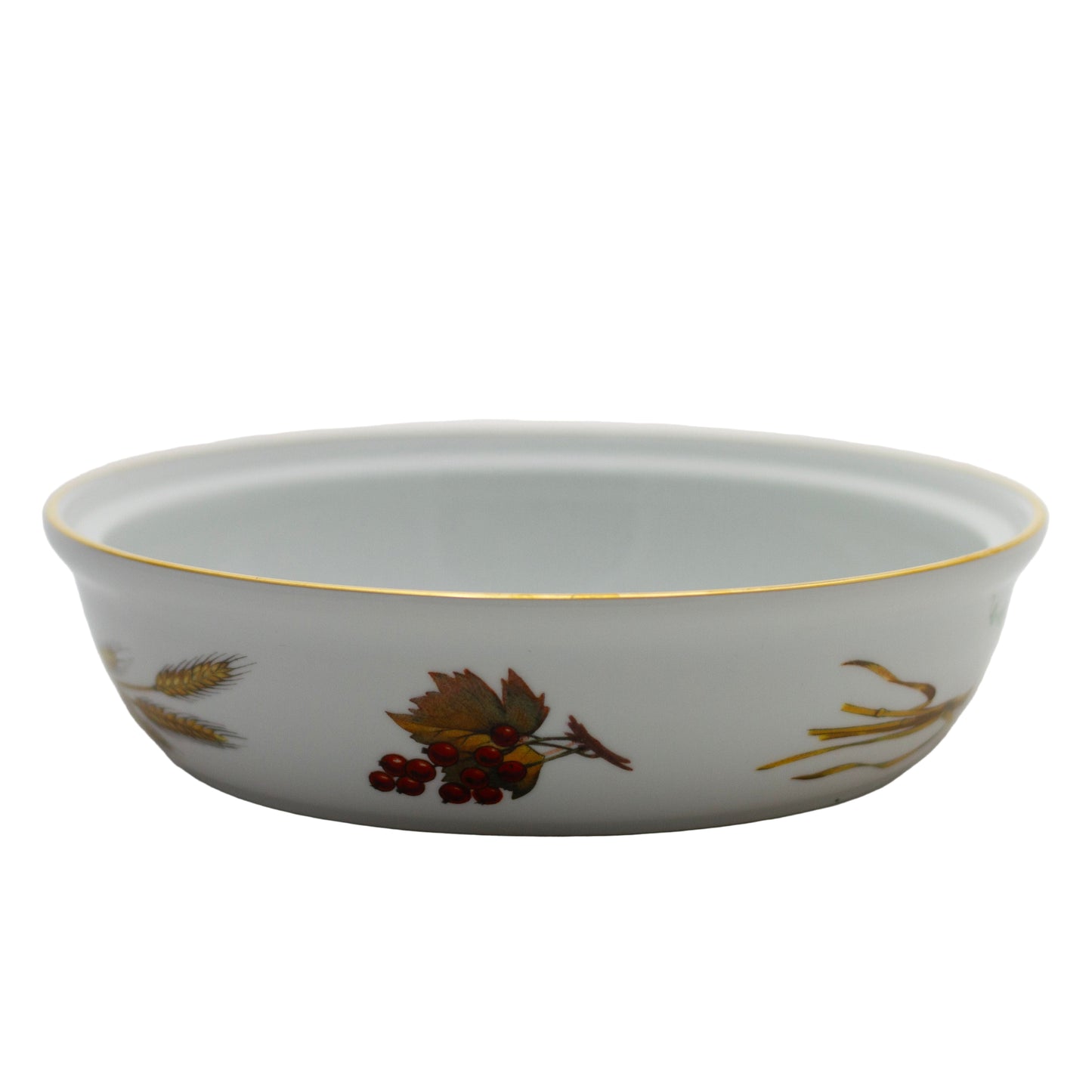 Royal Worcester Evesham Gold Round Entree Dish 8 ⅜" No Lid