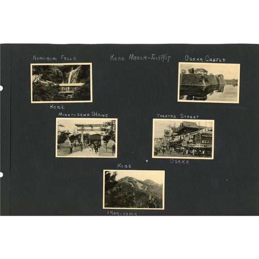 1920s Missionary Photograph Album – China & Japan Travel Photos