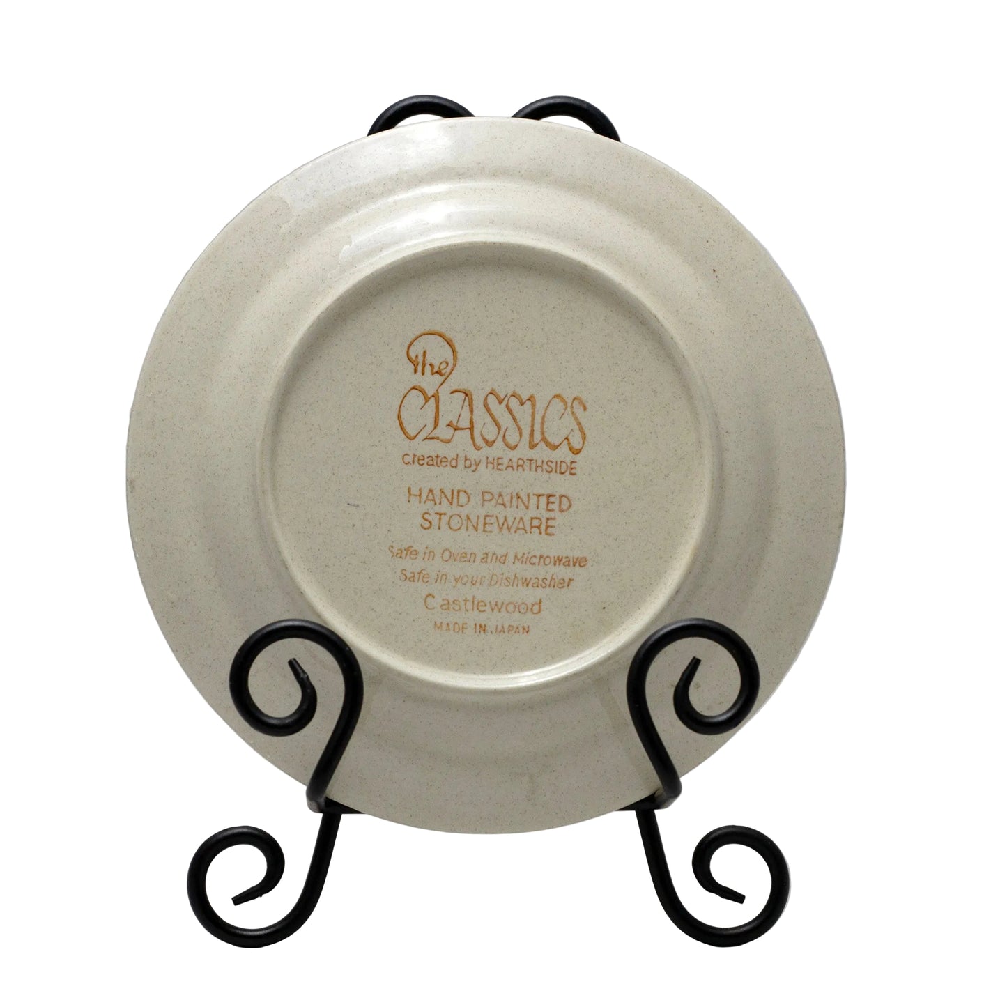 Hearthside Castlewood Salad Plate | Mid-Century Stoneware Japan Back with Mark