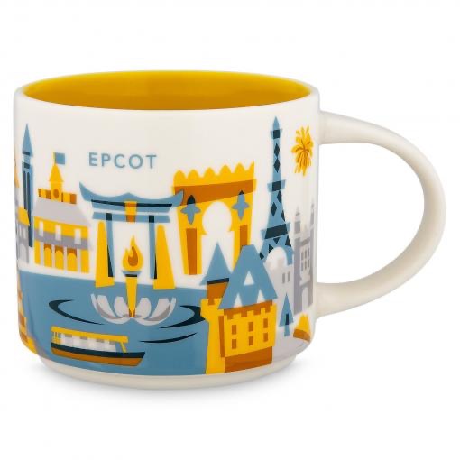 Starbucks YOU ARE HERE Disney Parks Ceramic Coffee Mugs Walt Disney World