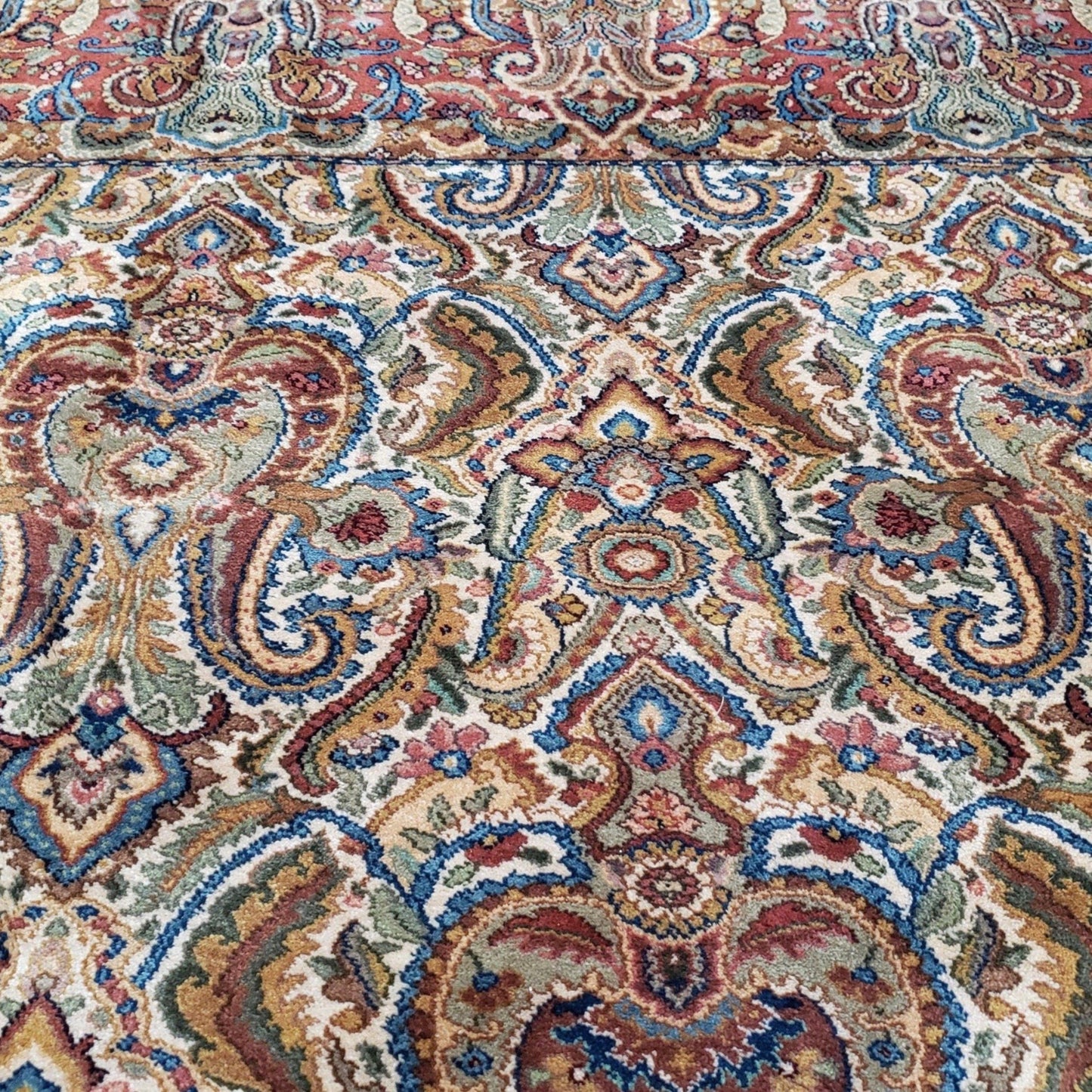 Karastan Imperial Kirman Premium Worsted Wool Rug 8'8" x 12'