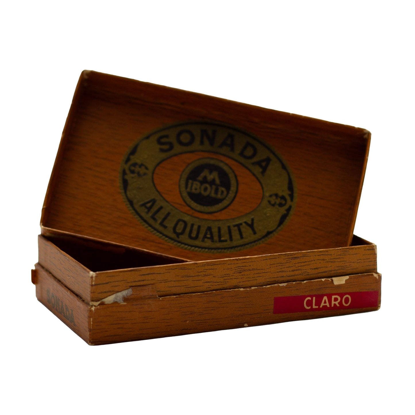 Sonada Cigar Box – Michael Ibold Cincinnati – Londres Grande Claro Circa 1930s Inside