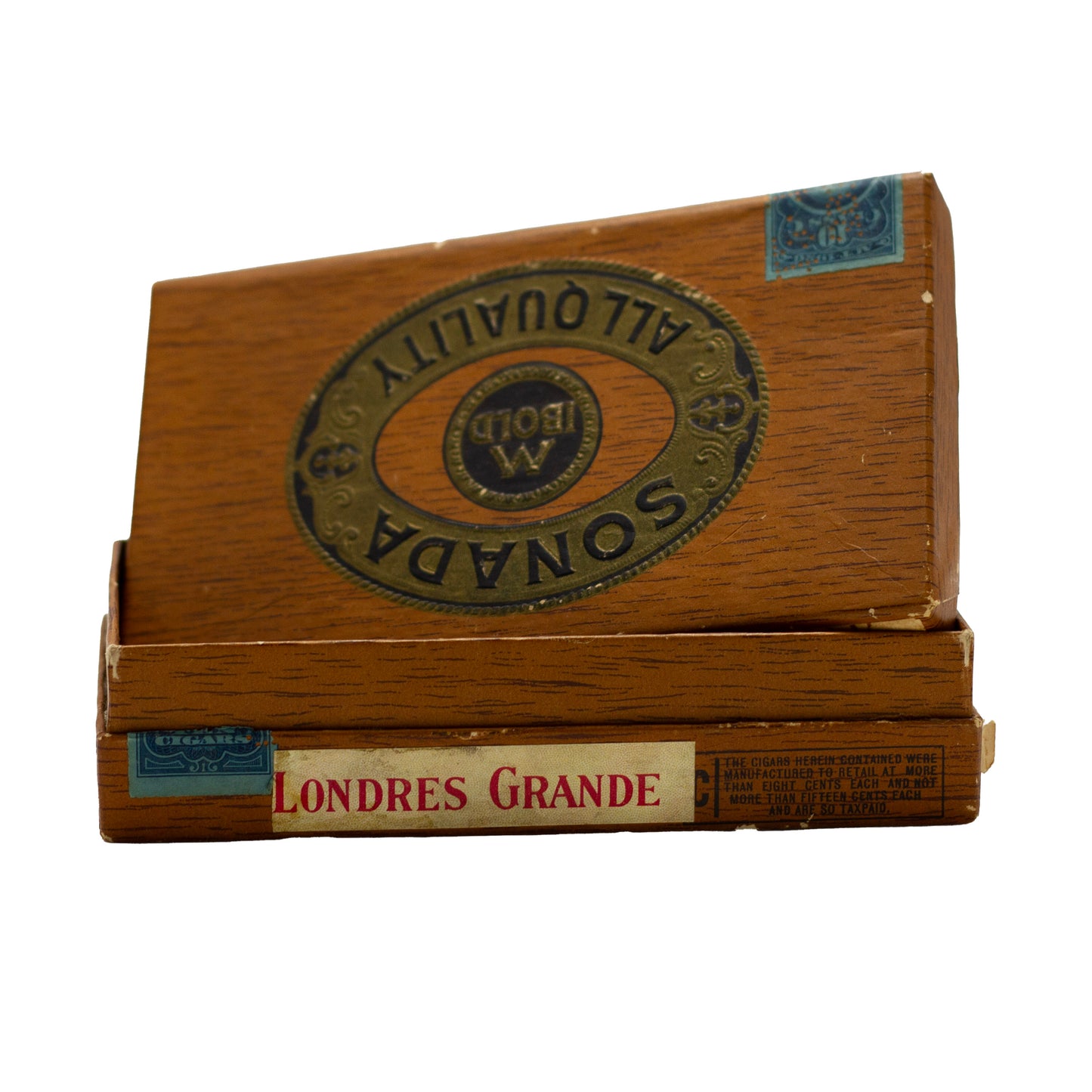 Sonada Cigar Box – Michael Ibold Cincinnati – Londres Grande Sticker