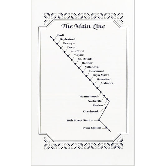 Philadelphia Main Line Classics – 700‑Recipe Community Cookbook (1982) 700+ recipes from the Philadelphia Main Line with train‑station illustrations, history, and community favorites; The Main Line