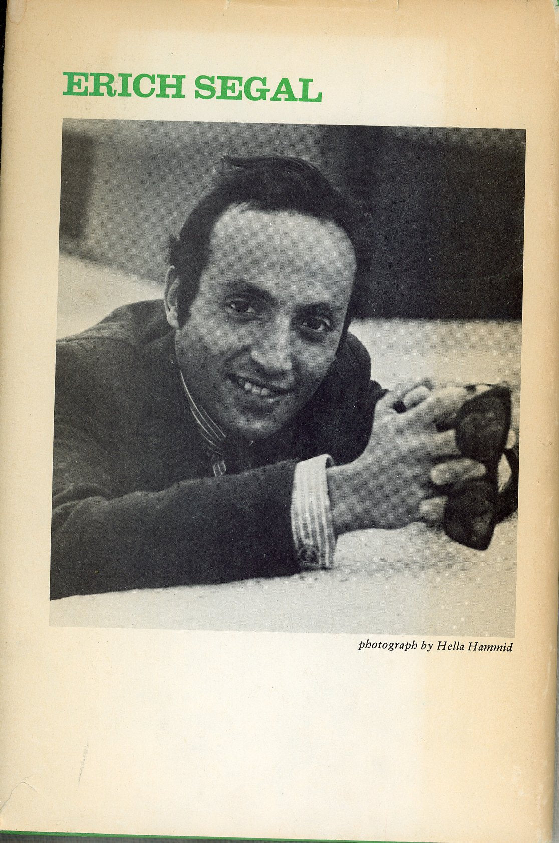 Erich Segal PHOTOGRAPH by Hella Hammid