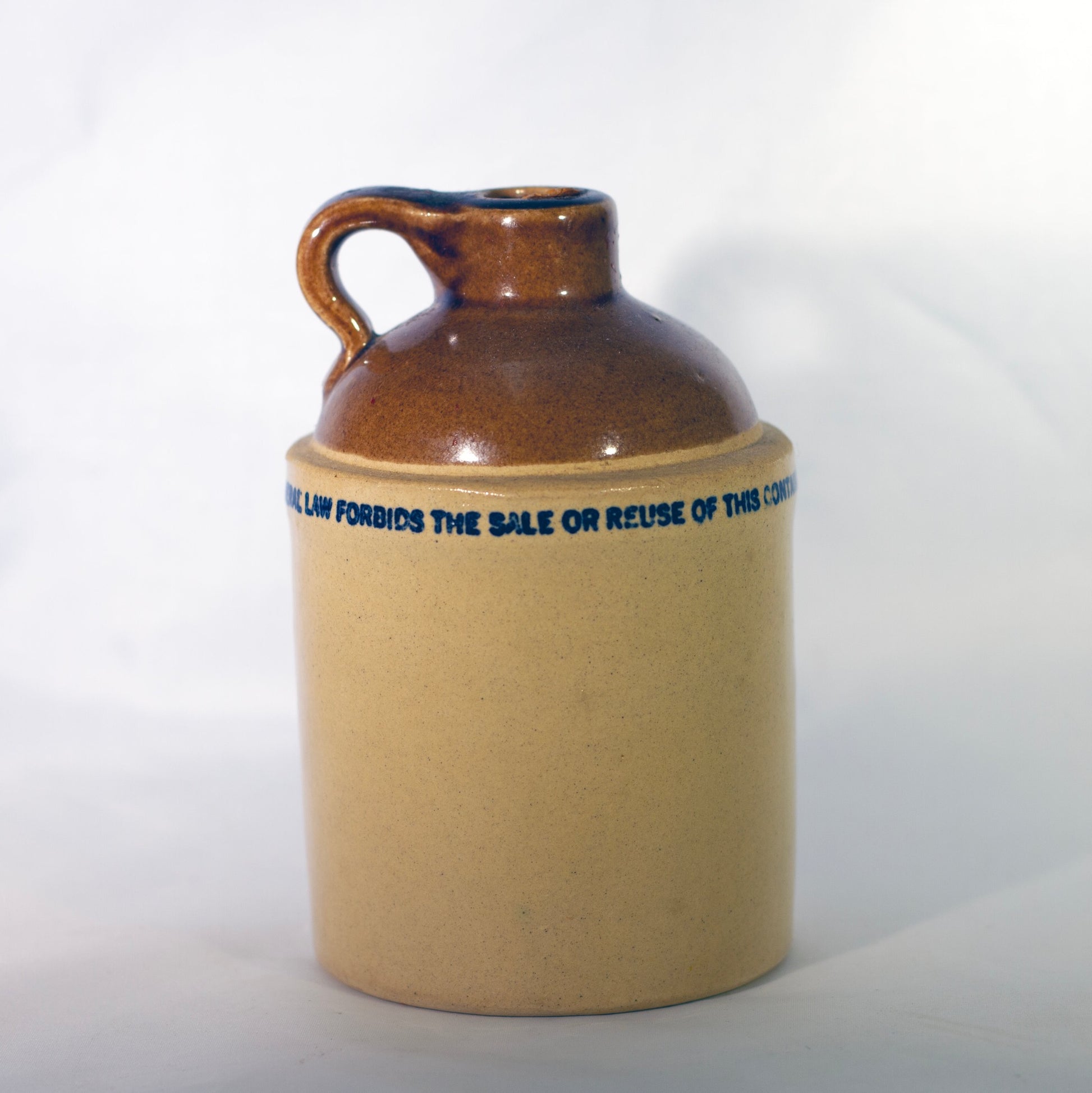 McCormick Distillery PLATTE VALLEY Half-Pint Whiskey Vintage Jug