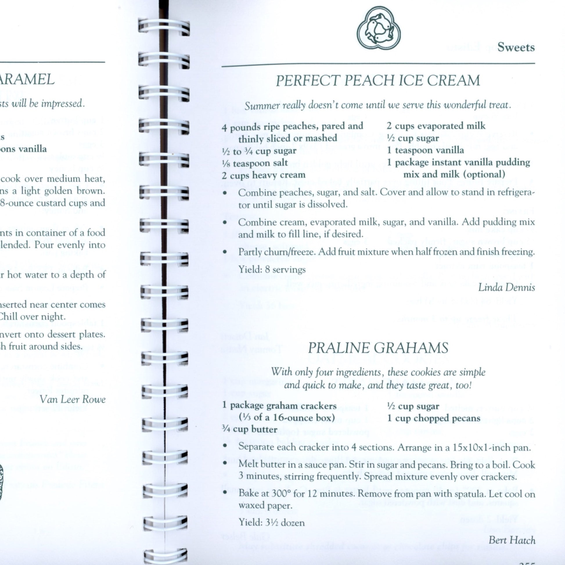 'PON TOP EDISTO - Cookin' 'Tweents The Rivers | Cookbook Peach Ice Cream Recipe | Trinity Episcopal Church, Edisto Island, South Carolina ©1997