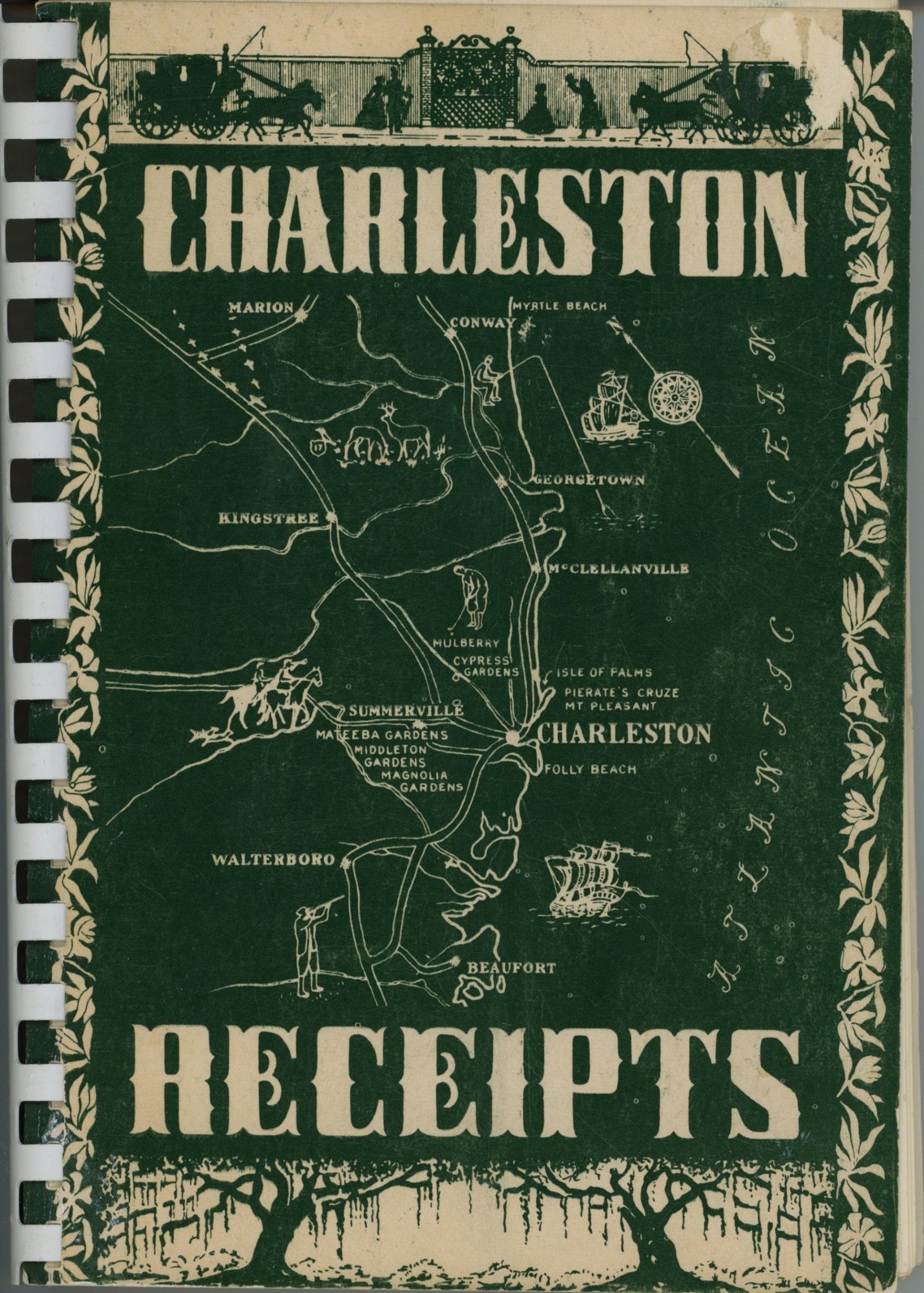 CHARLESTON RECEIPTS | Junior League of Charleston ©1950 1968 Front Cover