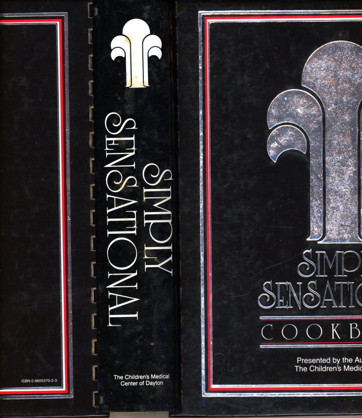 SIMPLY SENSATIONAL Cookbook | Auxiliary of The Children's Medical Center Dayton ©1986 First Printing SPINE
