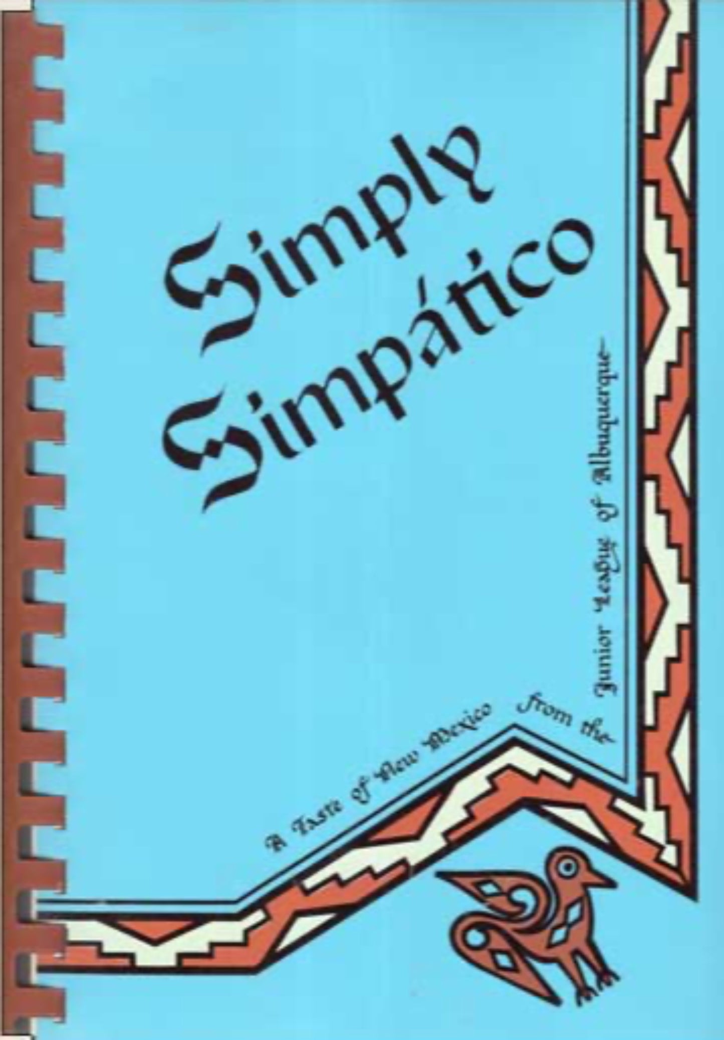 SIMPLY SIMPÁTICO | Junior League of Albuquerque ©1981 Book Cover
