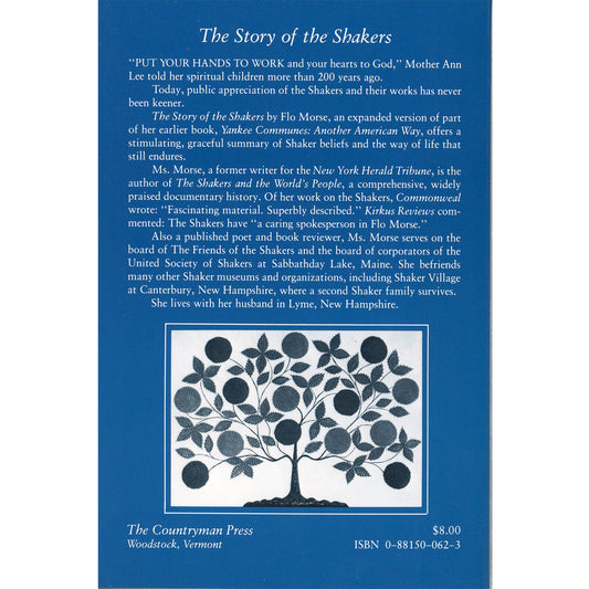 The Story of the Shakers Flo Morse | Shaker History Book 1986