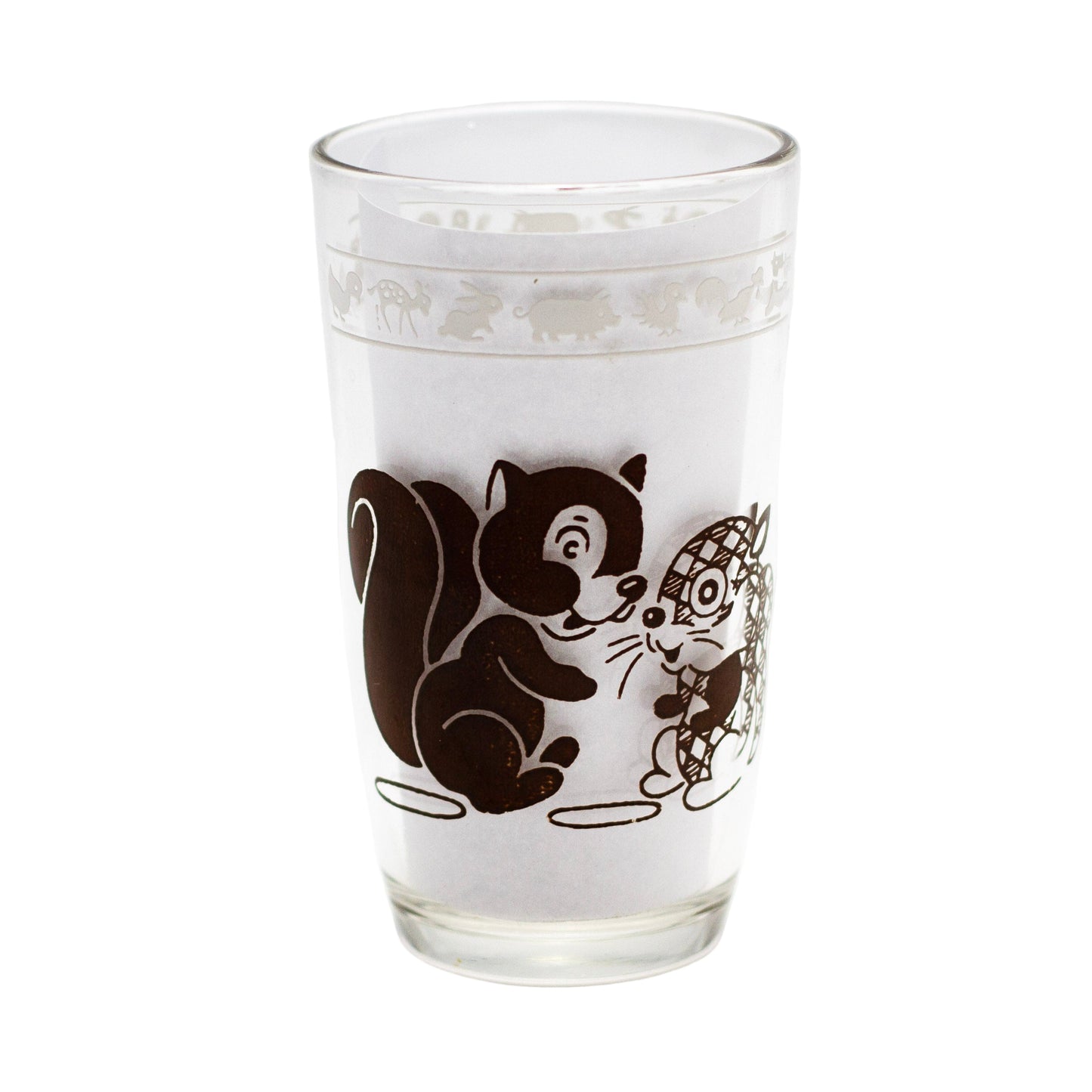 Swanky Swig Kiddie Glasses Baby Deer and Baby Squirrel (Squirrel side)