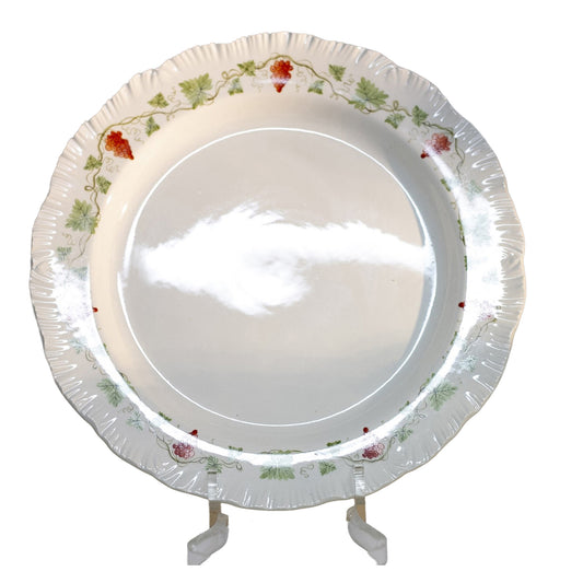 Wedgwood Bacchus Chop Plate Platter Bowl – Queens Ware, England, c. 1940–1974
