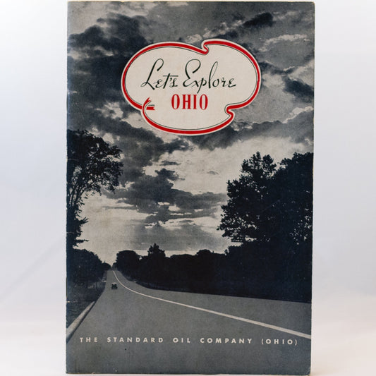 LET'S EXPLORE OHIO Travel Publication by The Standard Ohio Company Circa 1941