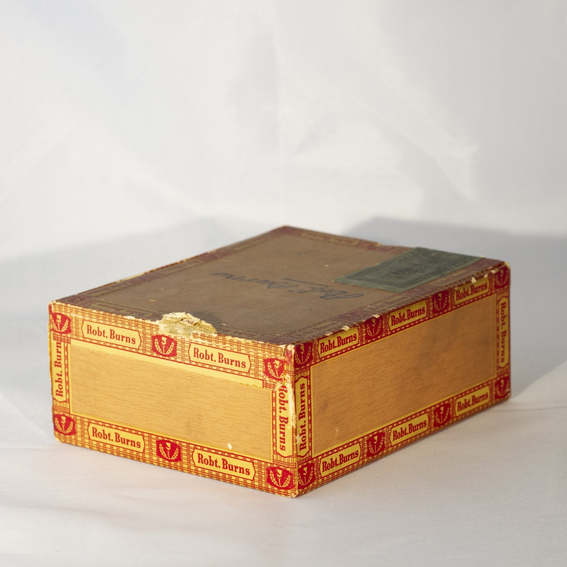 ROBERT BURNS 4¢ CIGAR BOX