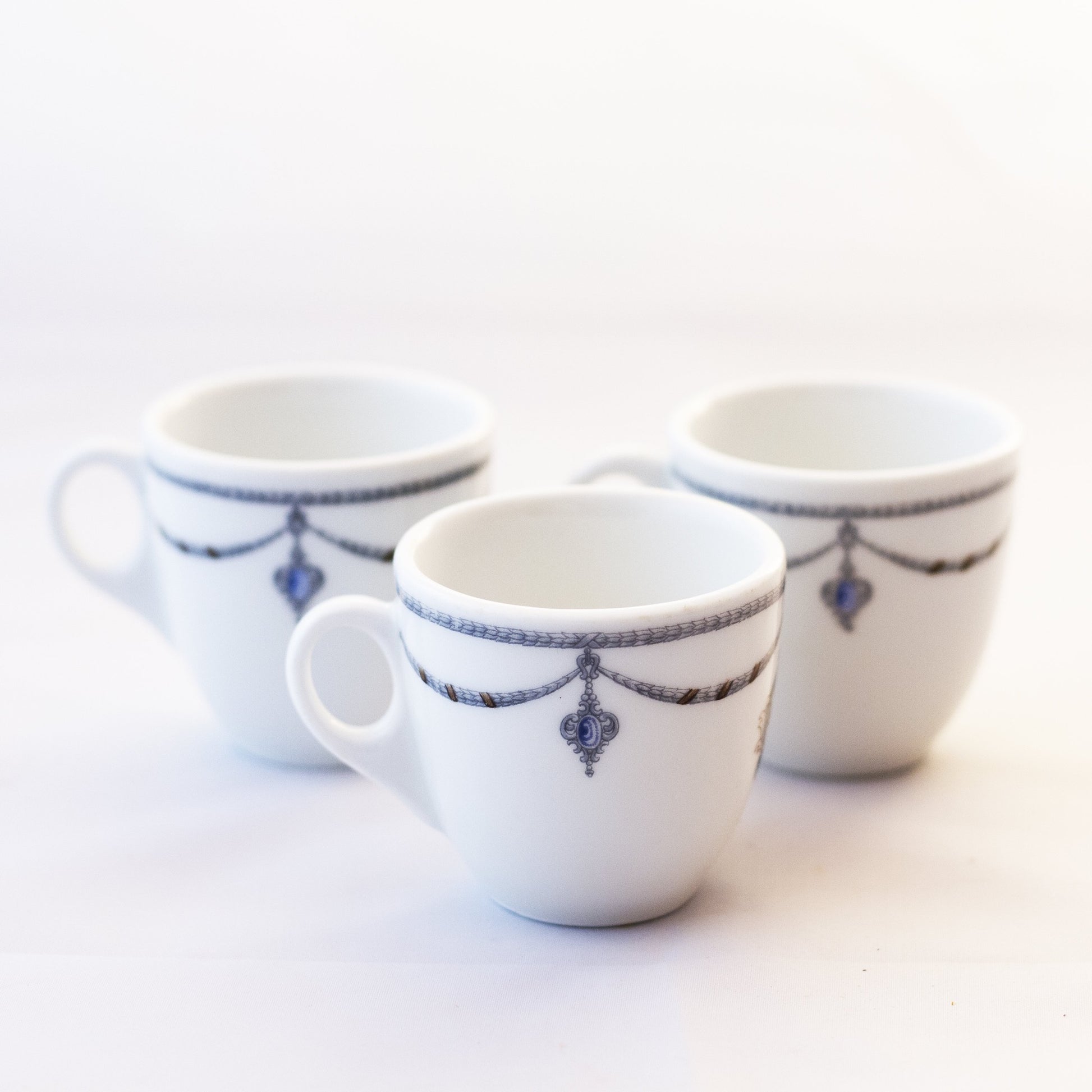 HOTEL SINTON CINCINNATI DEMITASSE CUPS Made by Bauscher Weiden Circa 1920s