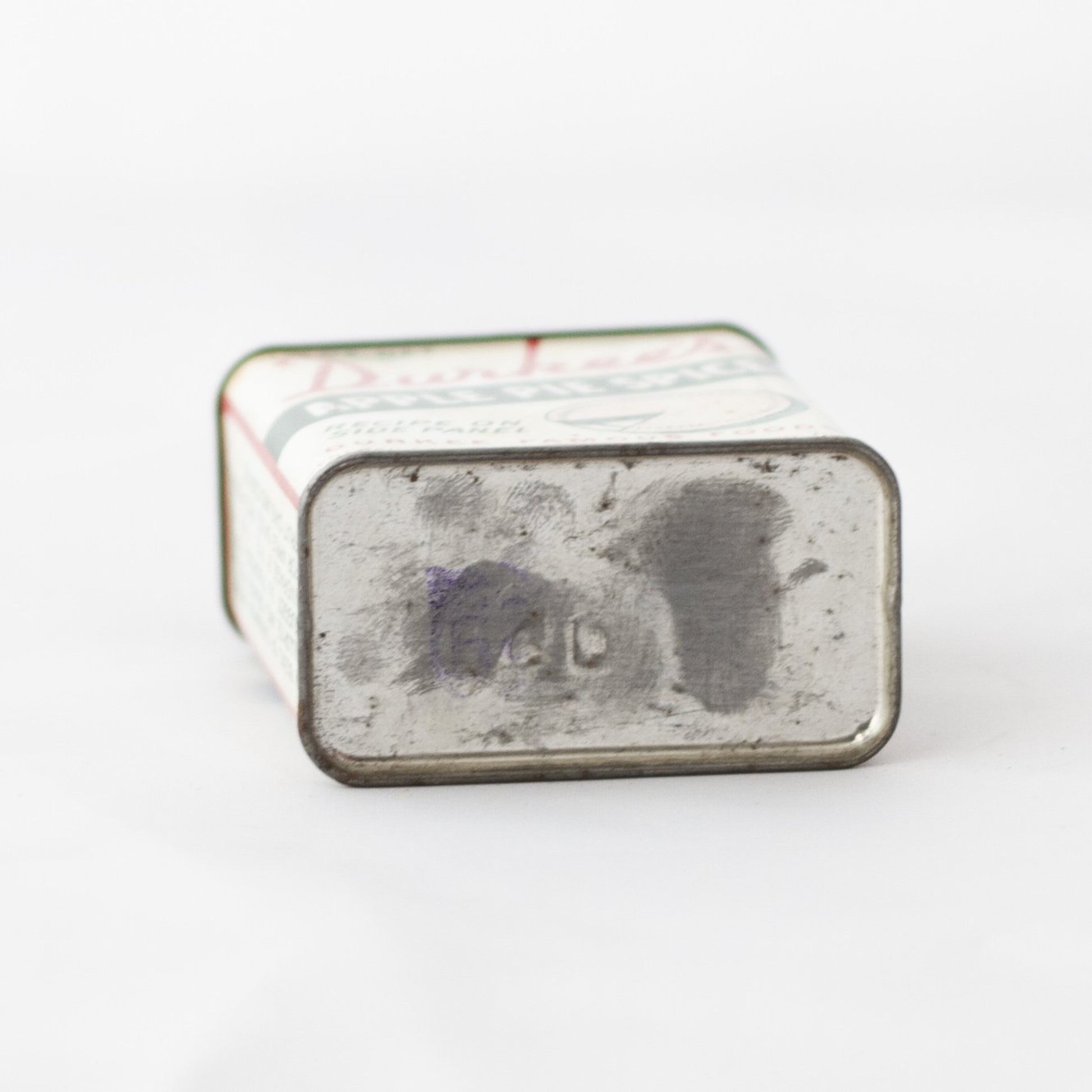 Metal Lithographed Vintage DURKEE'S Apple Pie Spice Tin Circa 1950s - 1960s