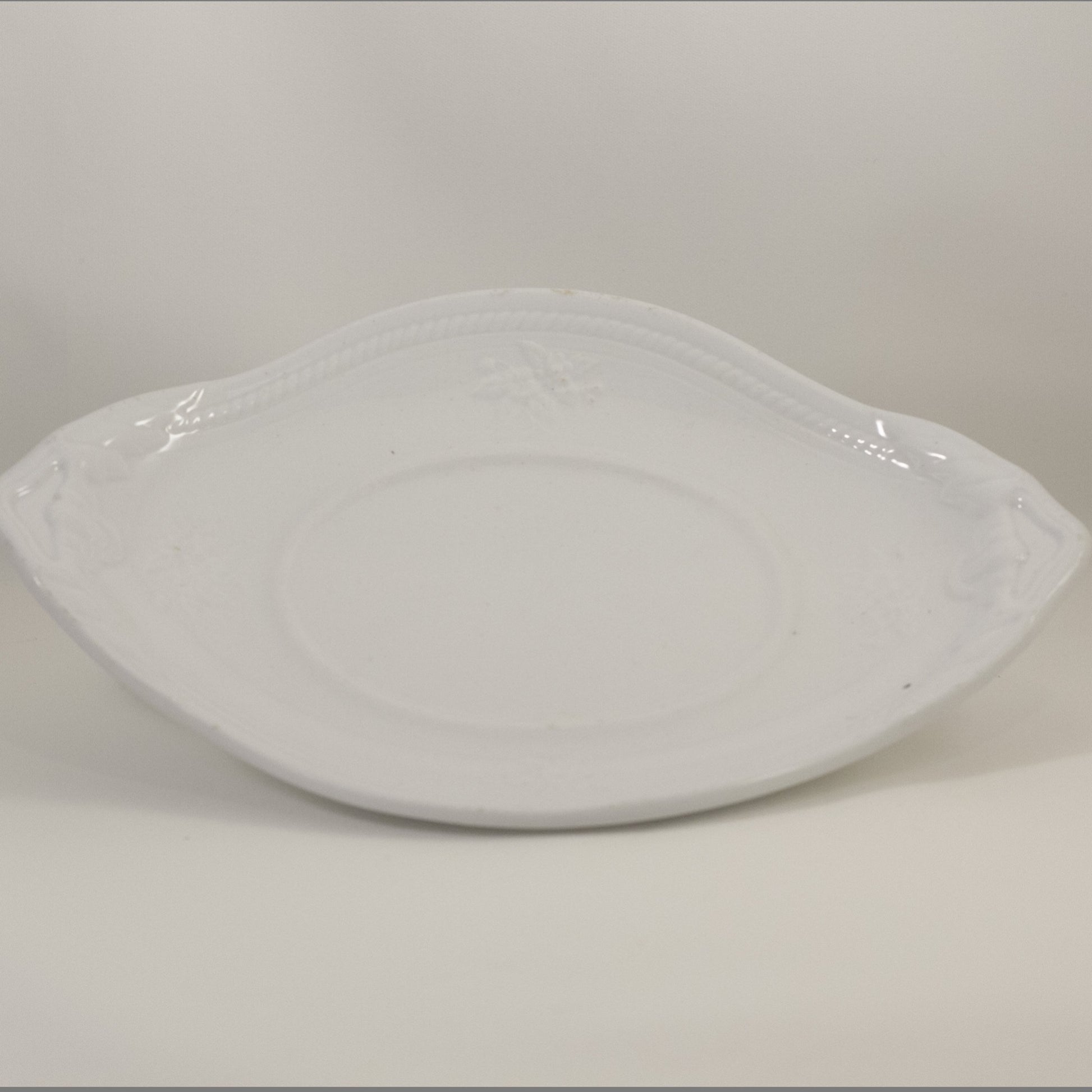 Antique JOHN MEIR & SON Washington Shape Ironstone Sauce Tureen with Ladle & Underplate Circa 1863 (8)