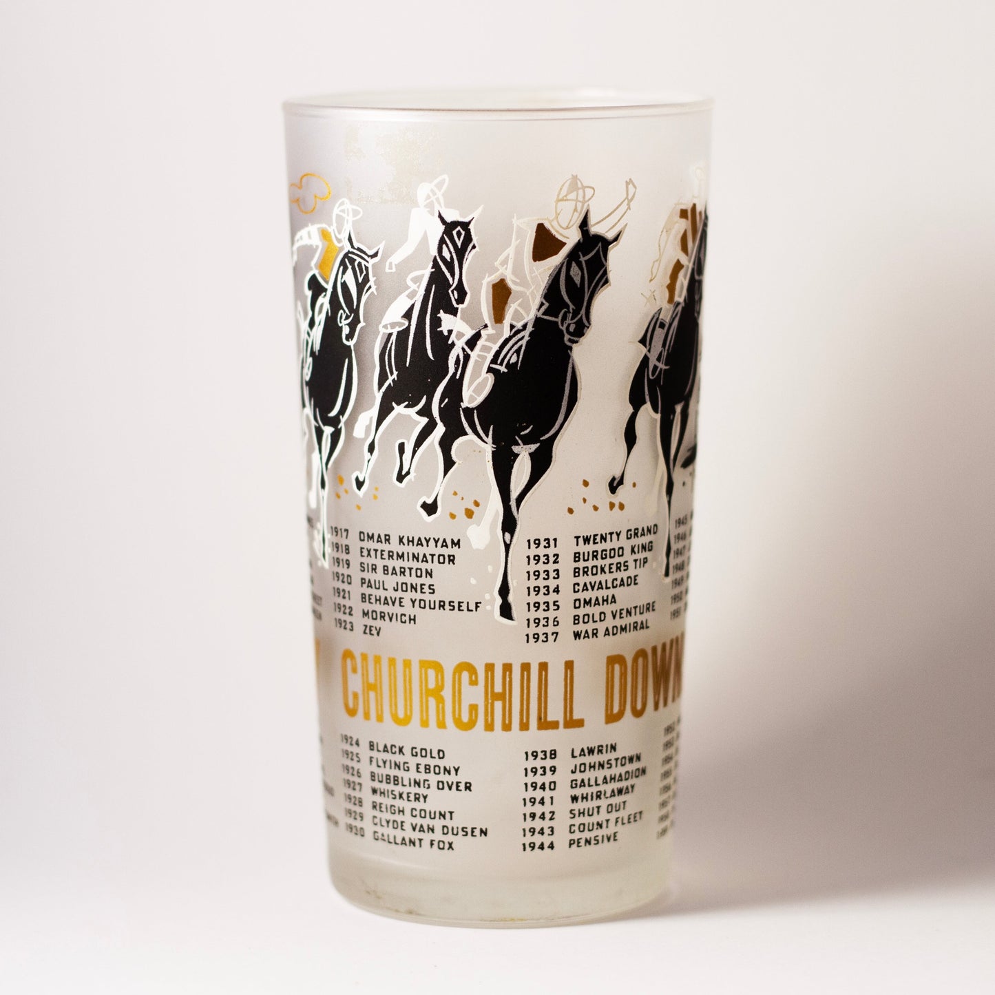 1960 Kentucky Derby Glass #86