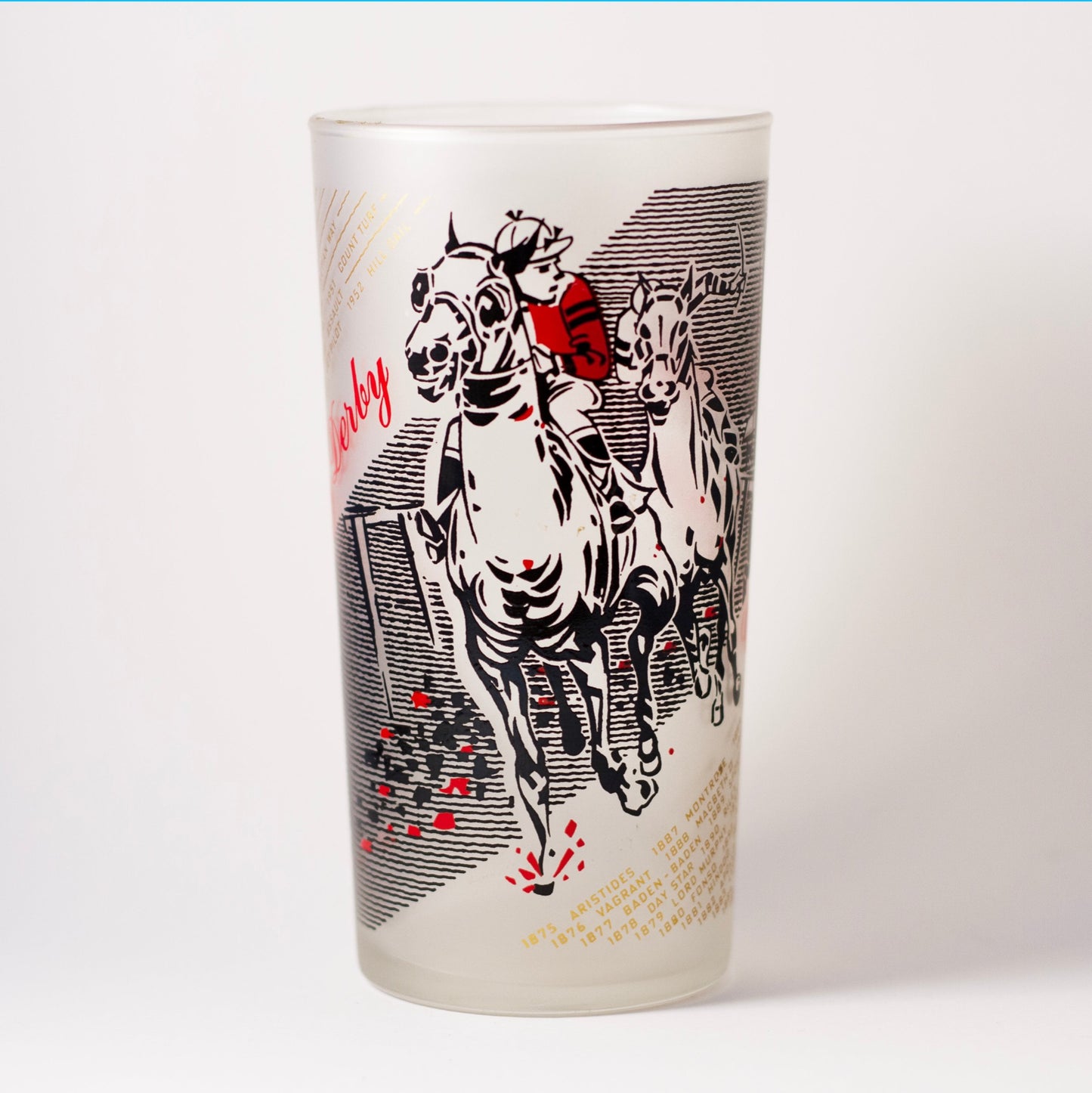 1961 Kentucky Derby Glass #87