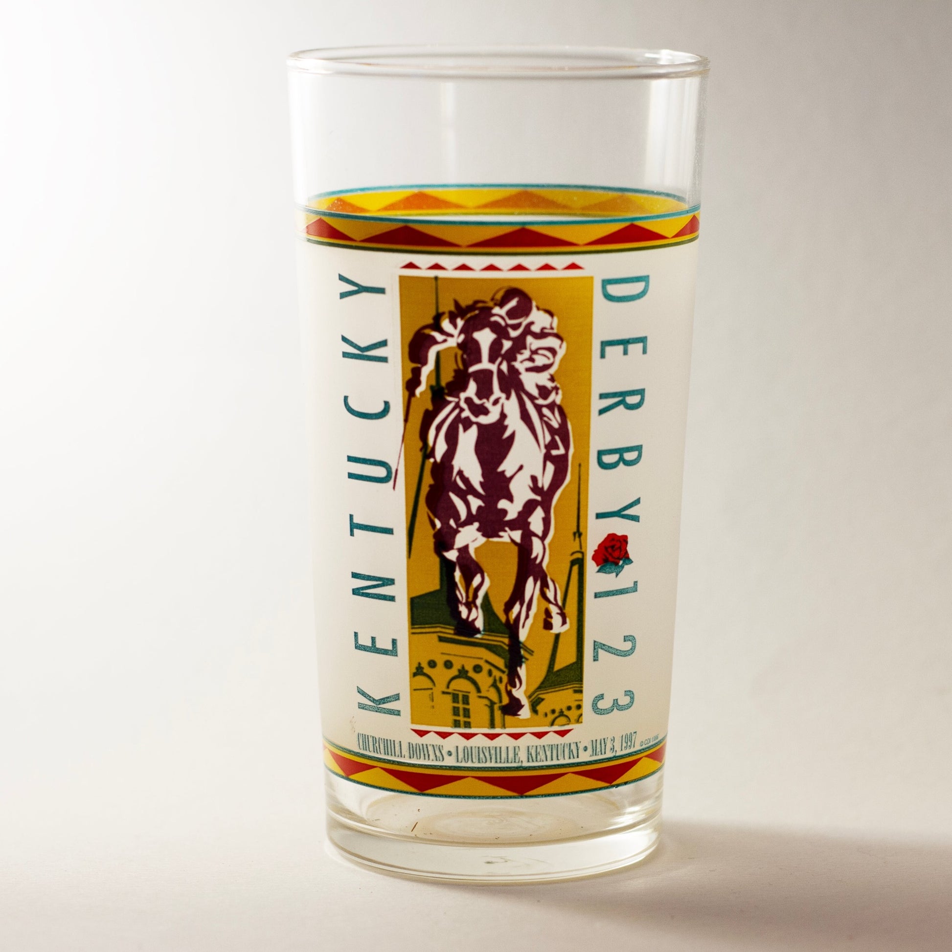 1997 Kentucky Derby Glass #123
