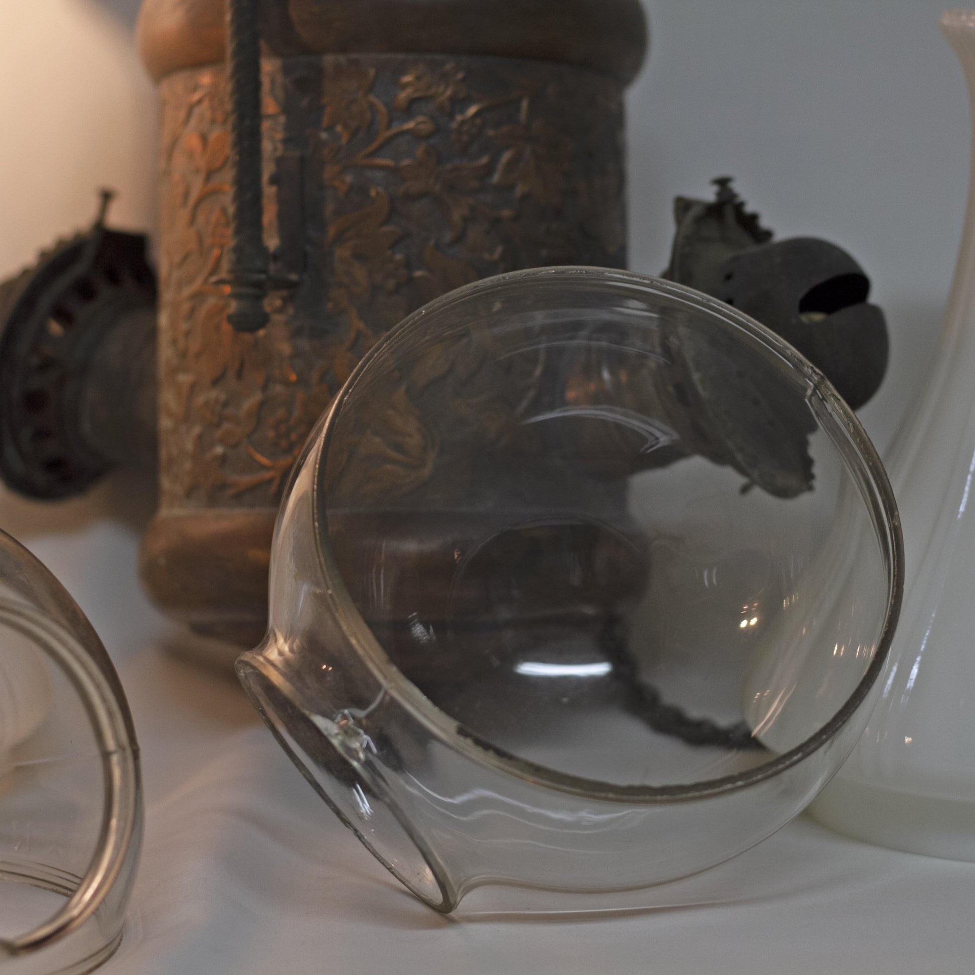 The Angle Lamp Company DOUBLE BURNER HANGING LAMP Circa Late 1800s