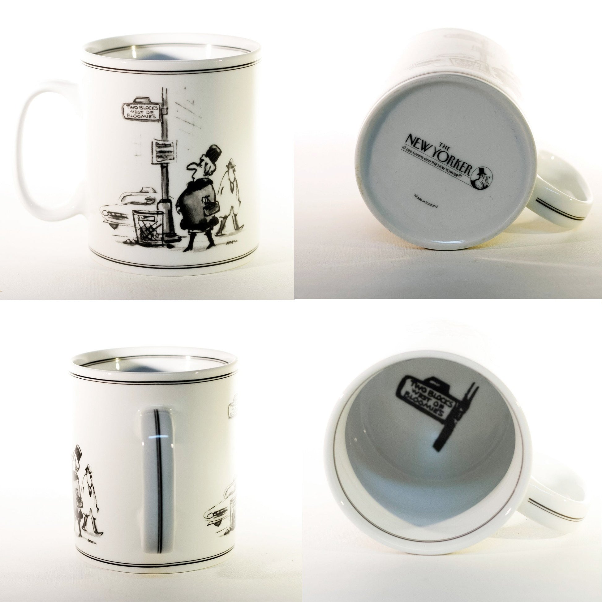 The New Yorker Magazine "Two Blocks West of Bloomie's" by Lee Lorenz