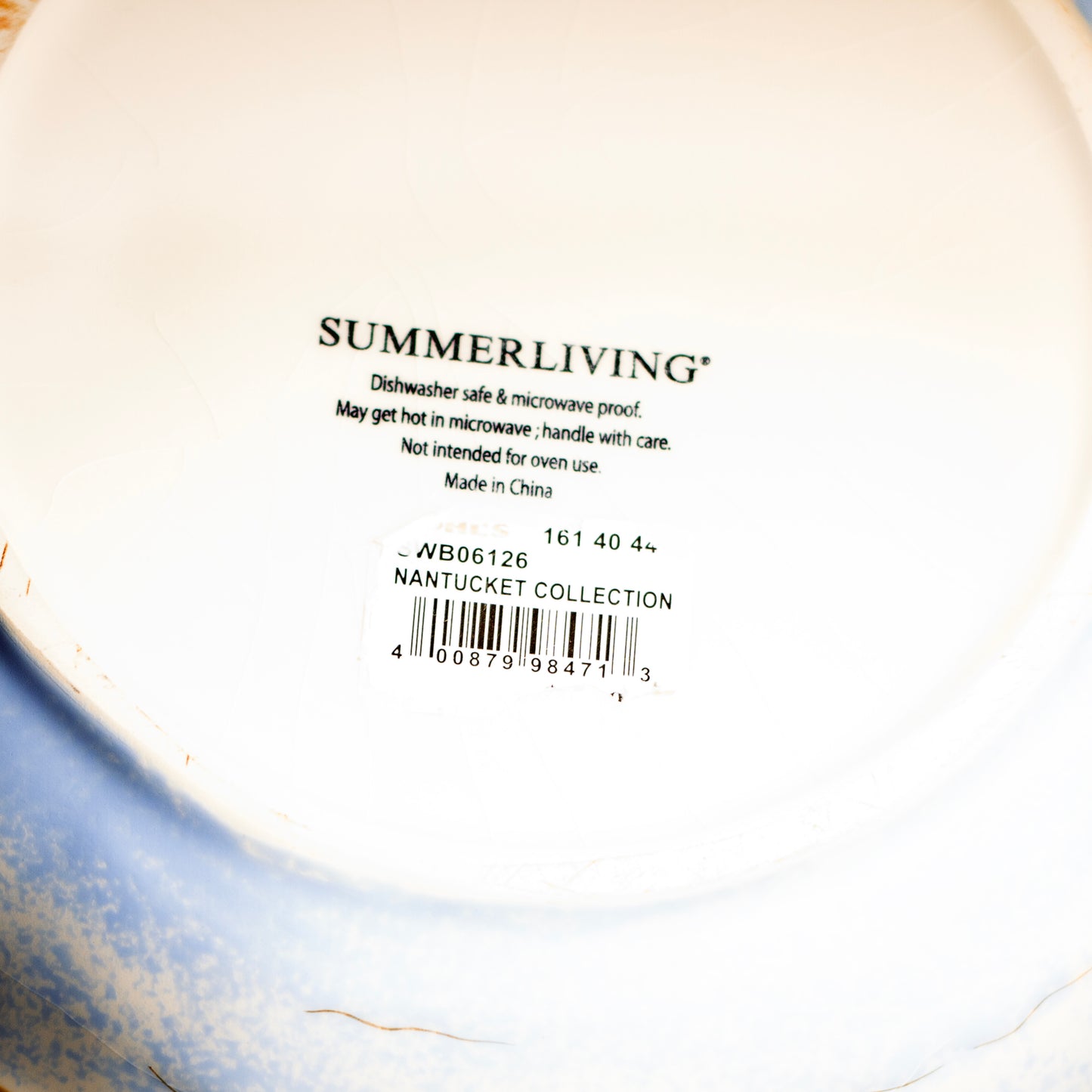 NANTUCKET COLLECTION Ceramic Serving Bowl
