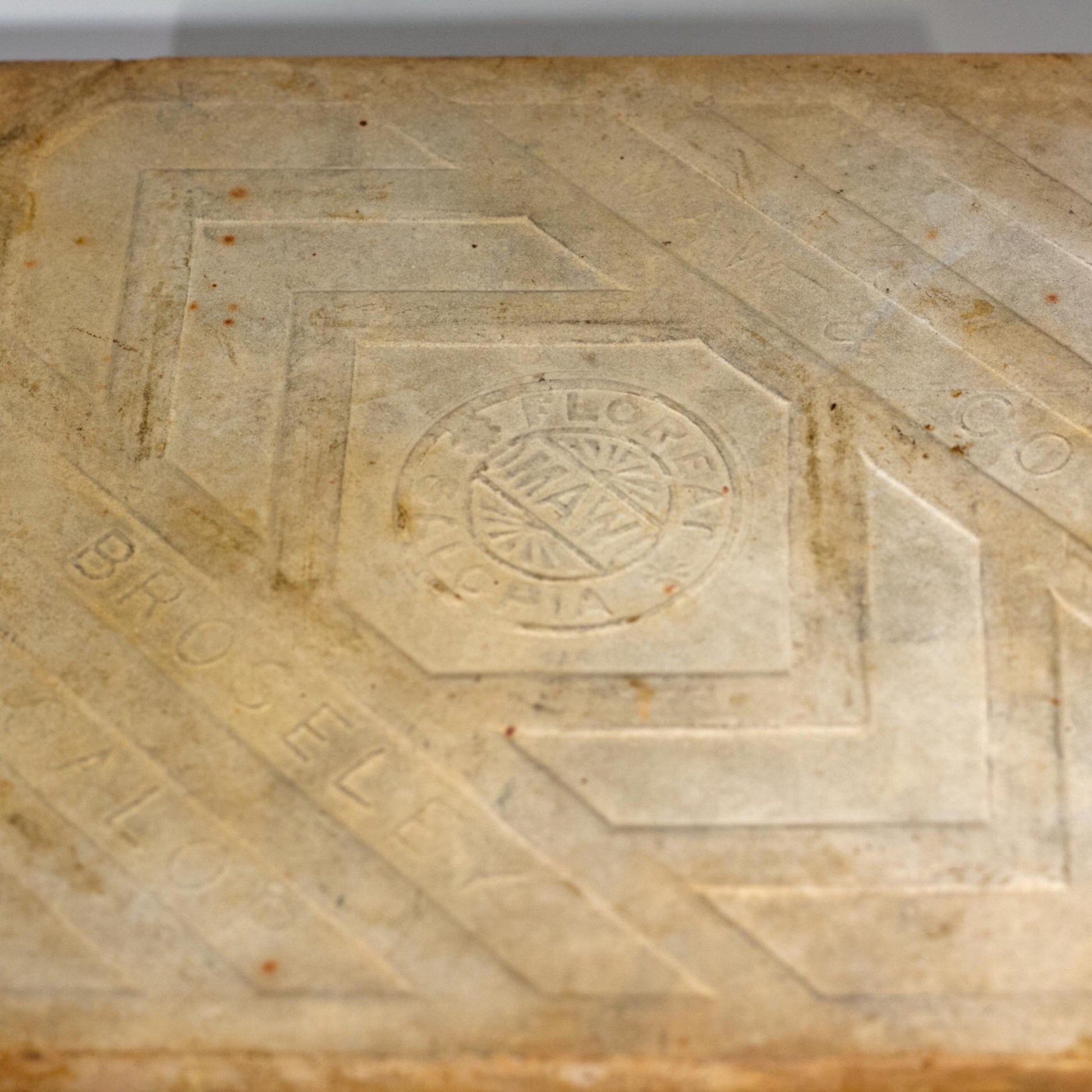 Antique MAW & COMPANY BROSELEY Raised Relief Decorative Tile Circa 1860 (5)