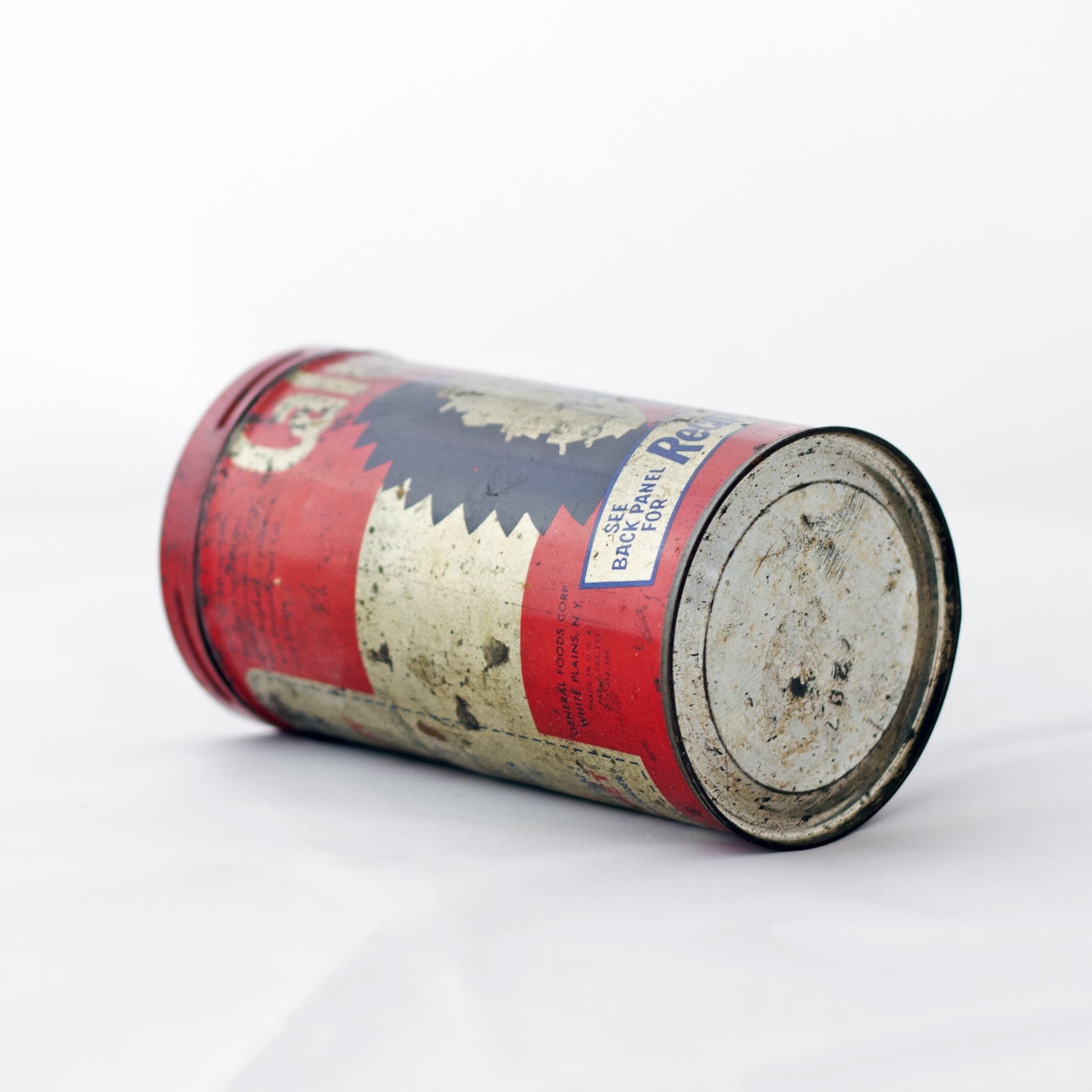Calumet Baking Powder Tin 1960s Side 2