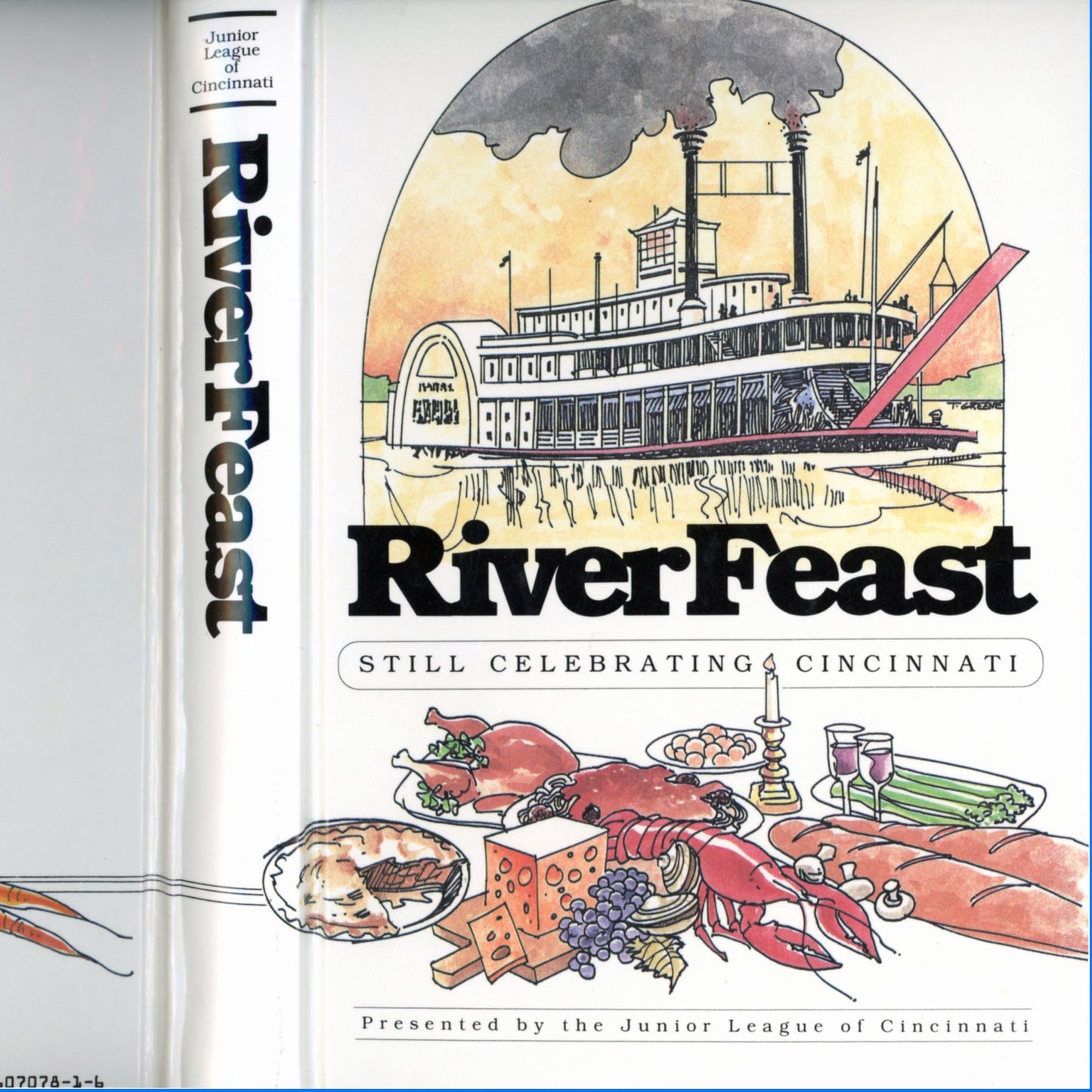 RIVERFEAST: Still Celebrating Cincinnati | Junior League of Cincinnati | ©1990 First Printing Cover