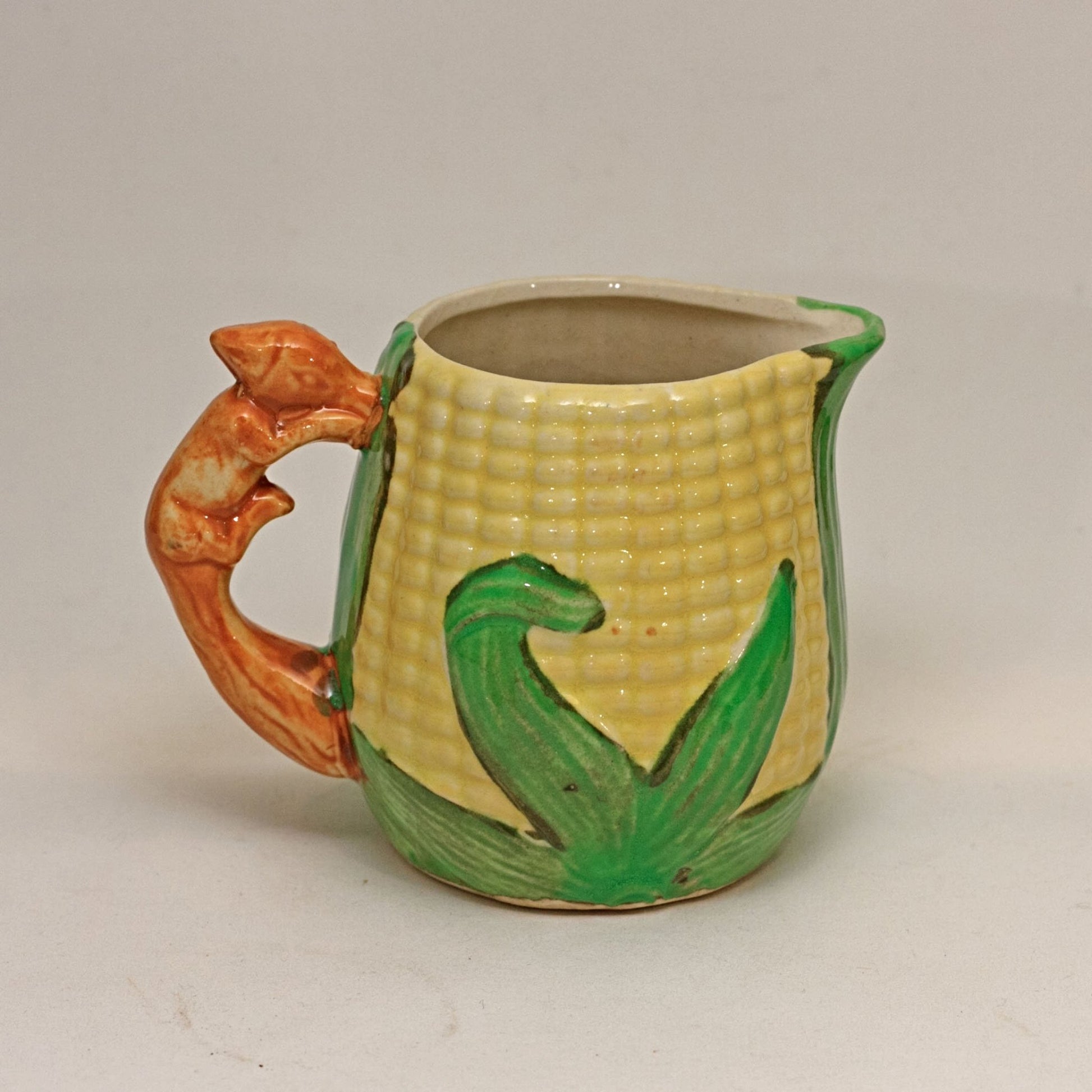 JAPAN CORNWARE Squirrel Handle Creamer