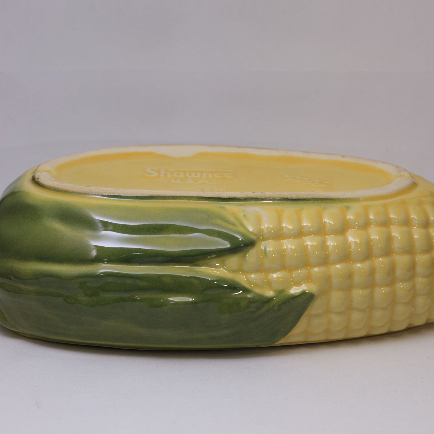 SHAWNEE Pottery CORN KING Covered Casserole Dish