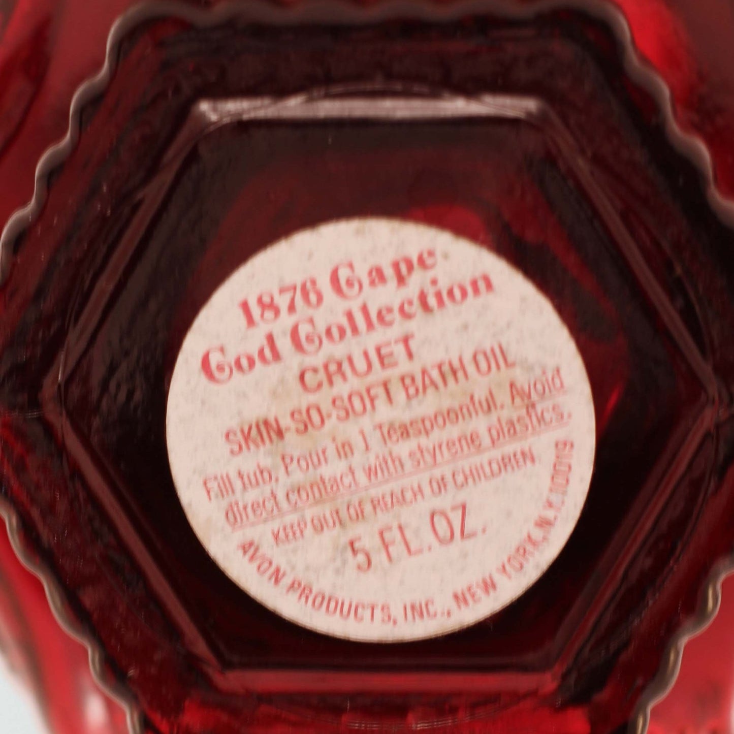 CAPE COD 1876 COLLECTION By Avon Cruet