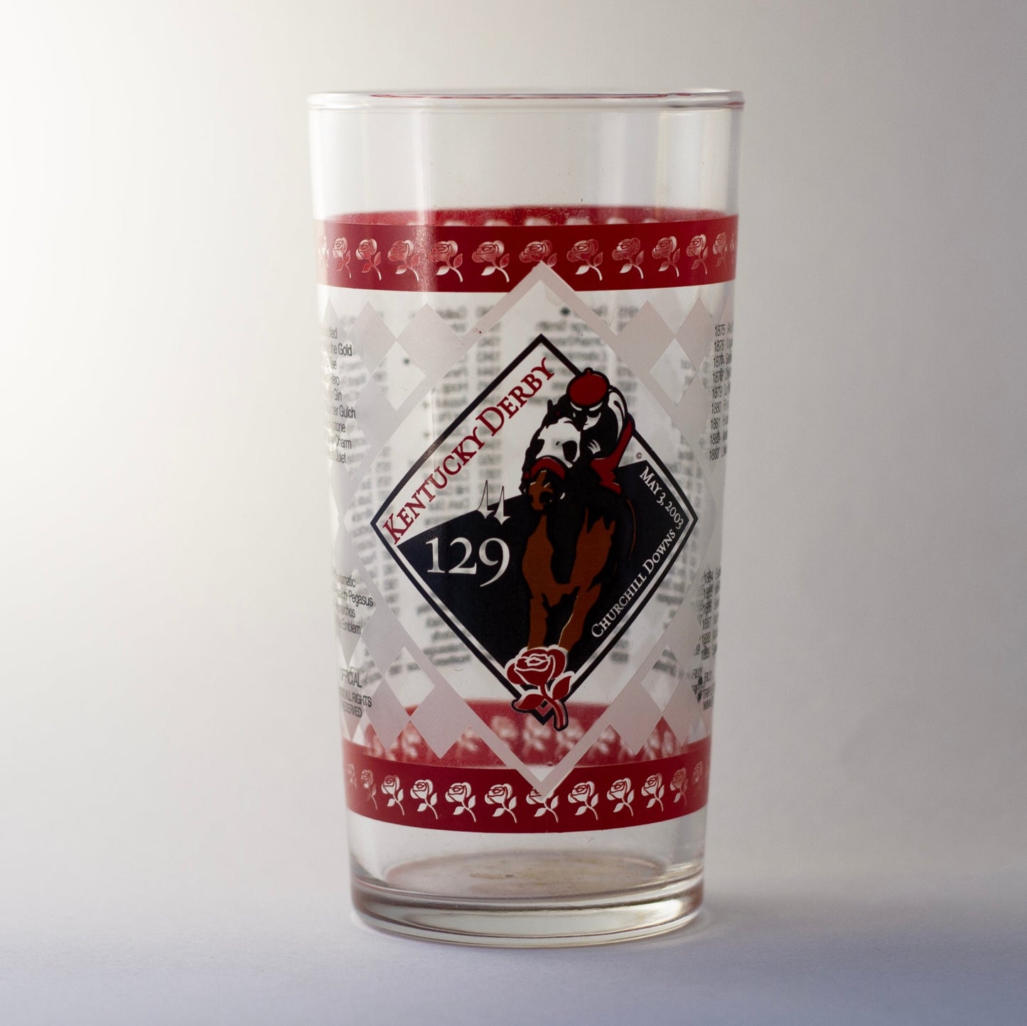2003 Derby Glass 129th