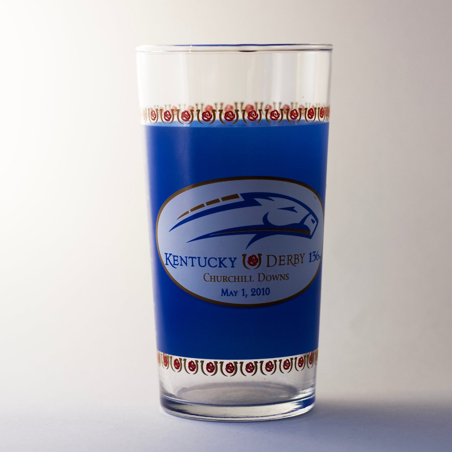 2010 KENTUCKY DERBY Mint Julep Glass #136