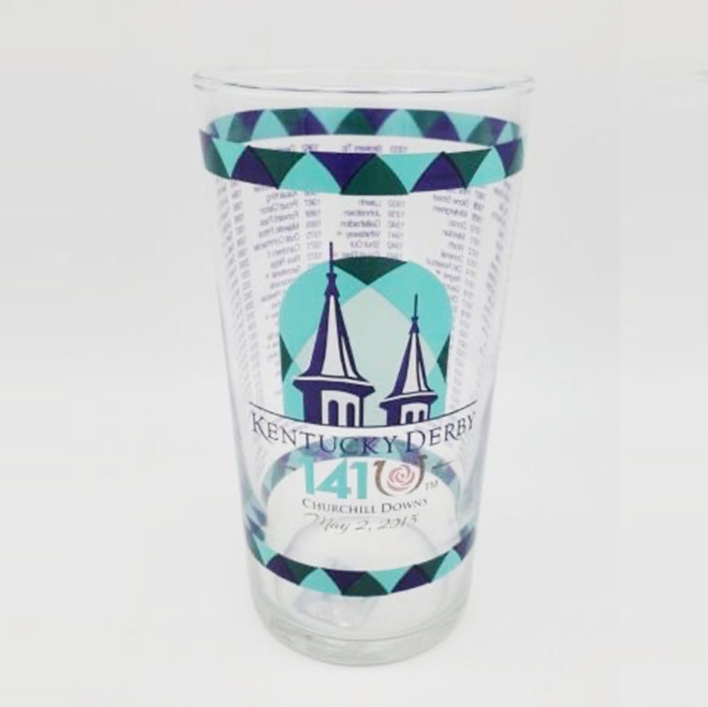 2015 Kentucky Derby Glass #141