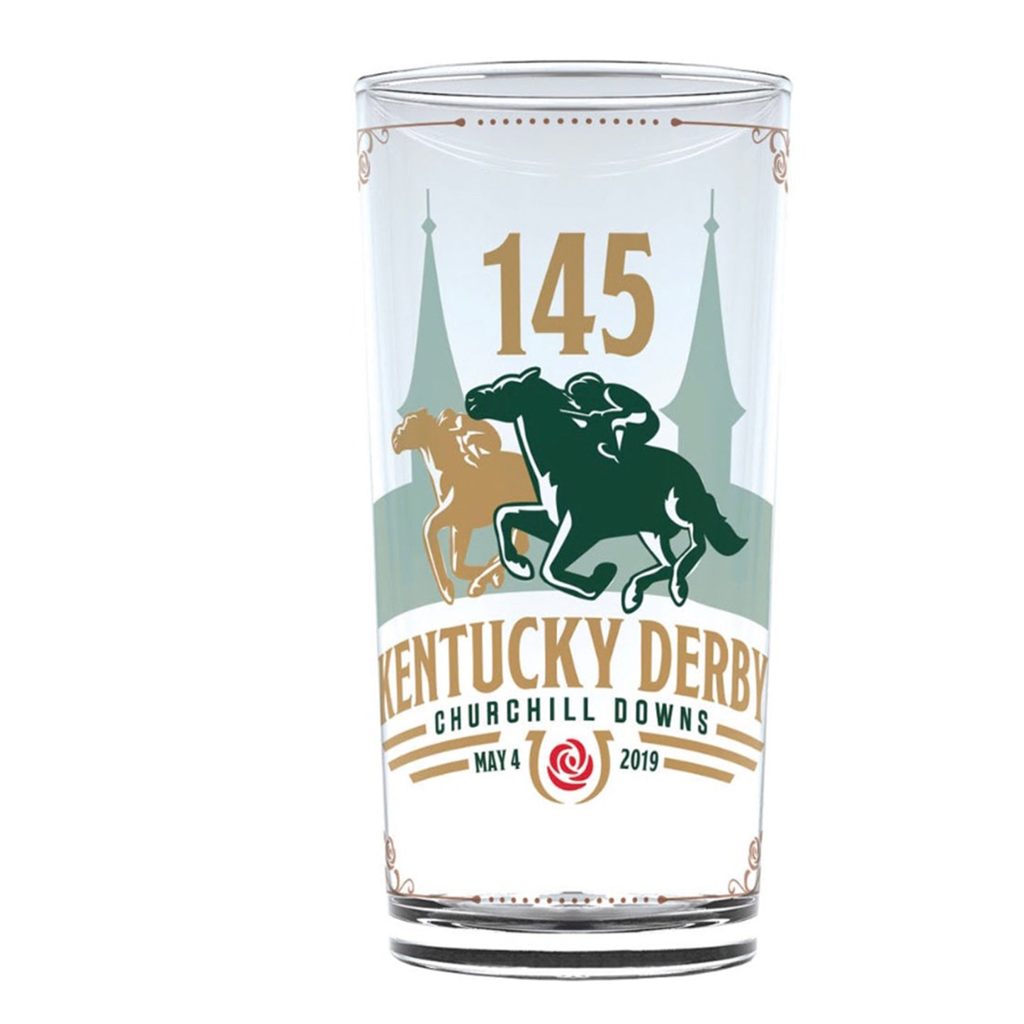 2019 Kentucky Derby Glass #145