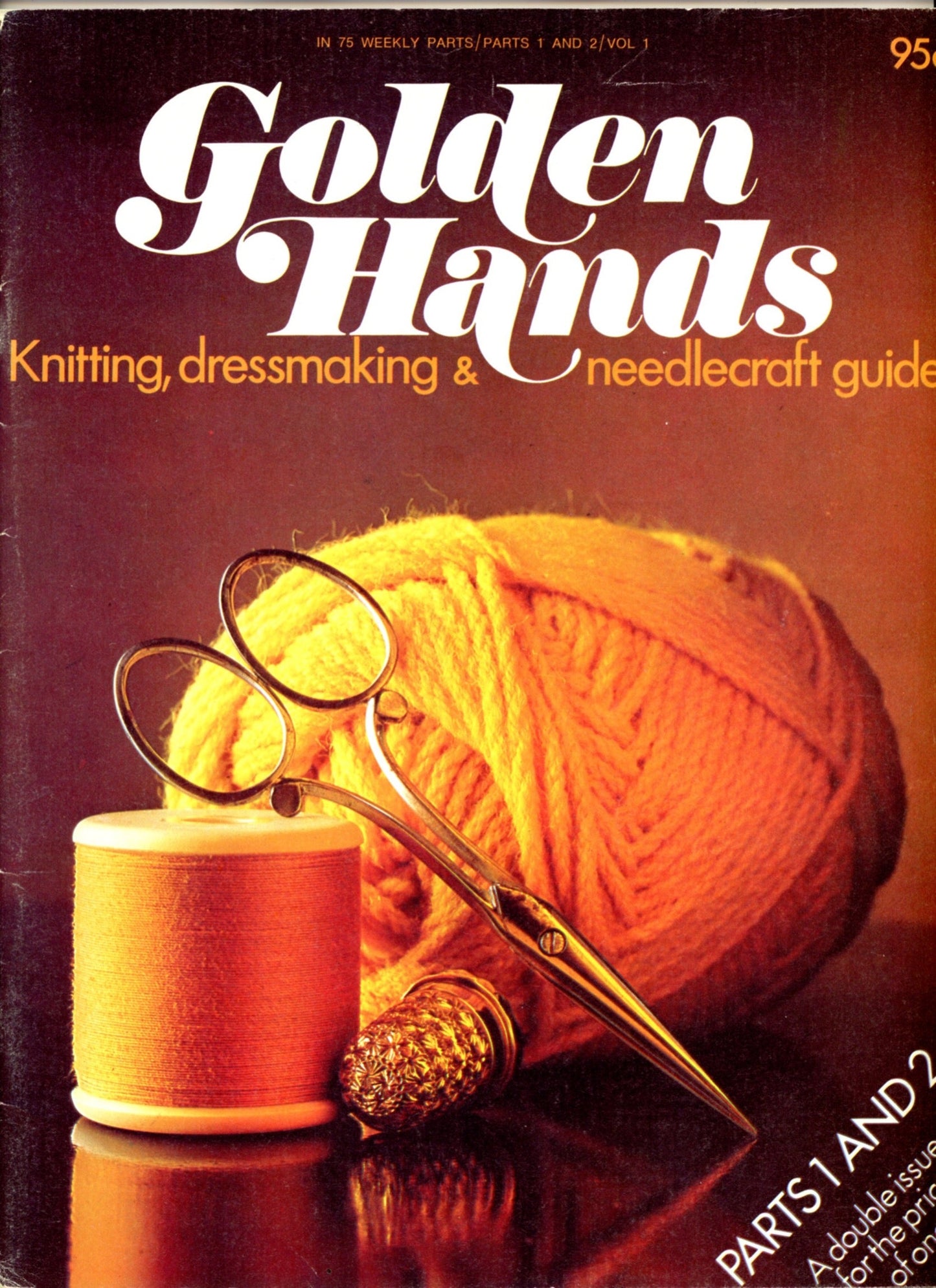 GOLDEN HANDS by Marshall Cavendish Ltd. London, England Copyright © 1971 Weekly Publication Volume 1 Parts 1 - 15 Sold Each
