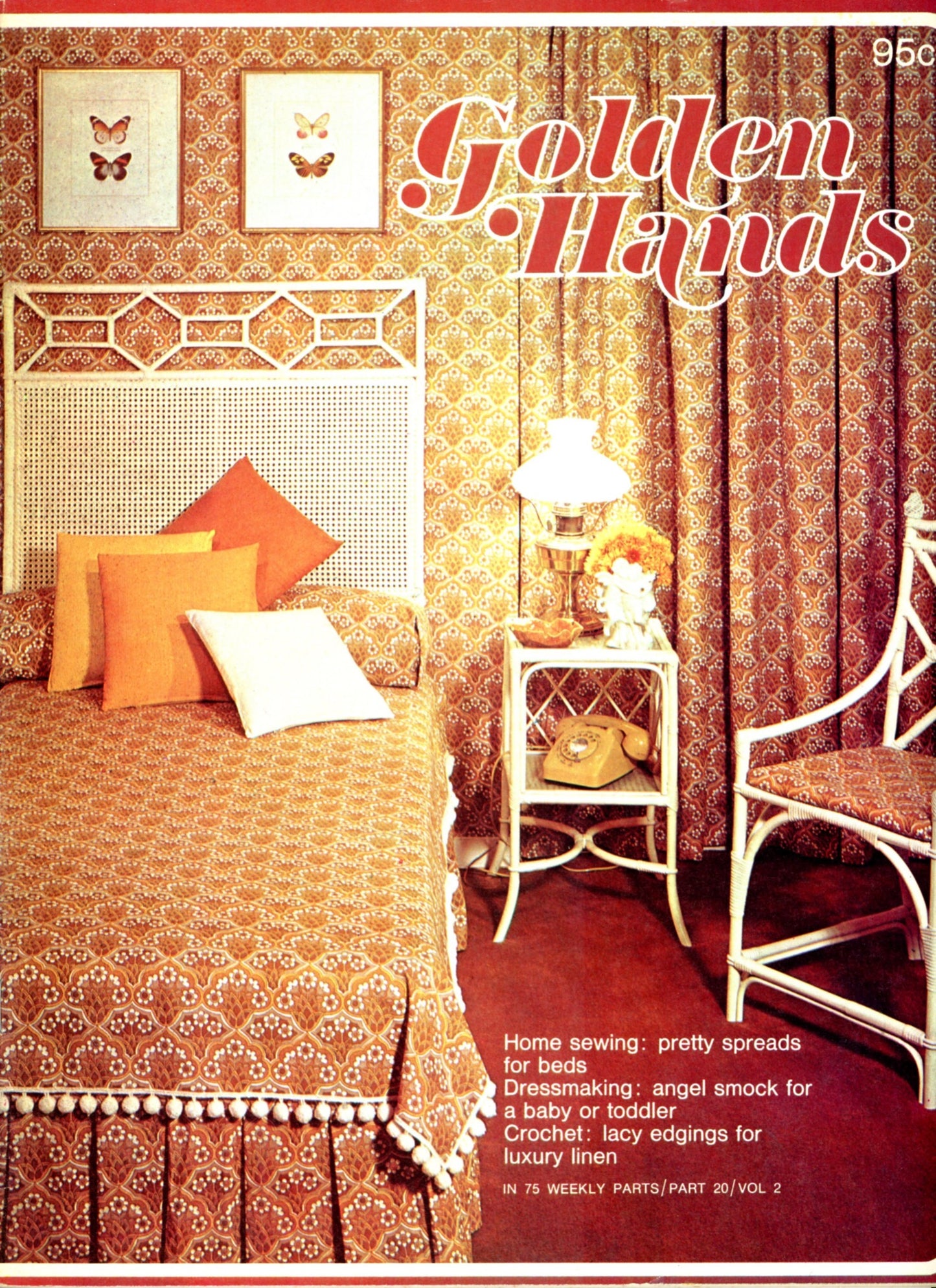 GOLDEN HANDS by Marshall Cavendish Ltd. London, England Copyright © 1971 Weekly Publication Volume 2 Parts 16 - 30 Sold Each