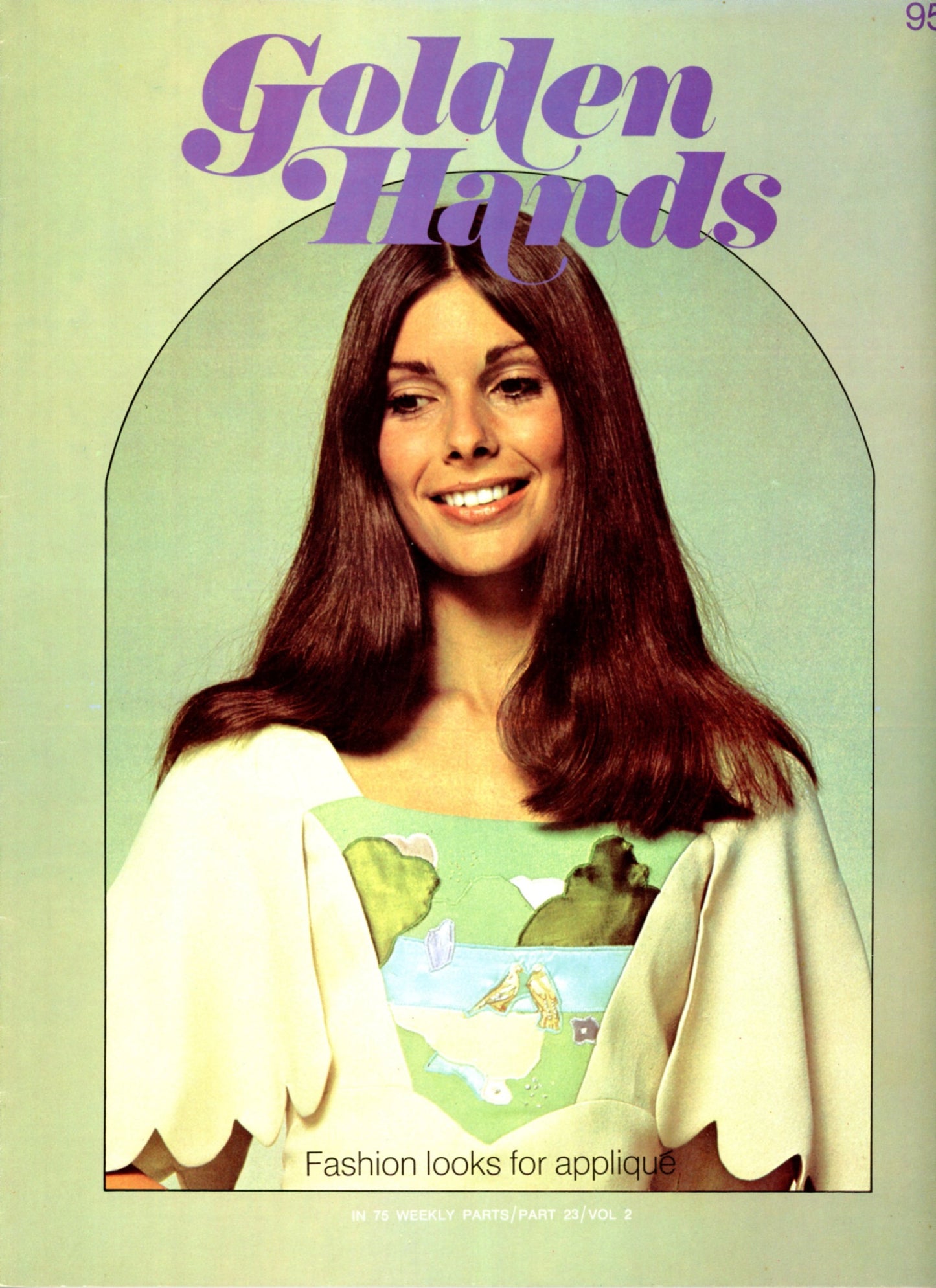 GOLDEN HANDS by Marshall Cavendish Ltd. London, England Copyright © 1971 Weekly Publication Volume 2 Parts 16 - 30 Sold Each