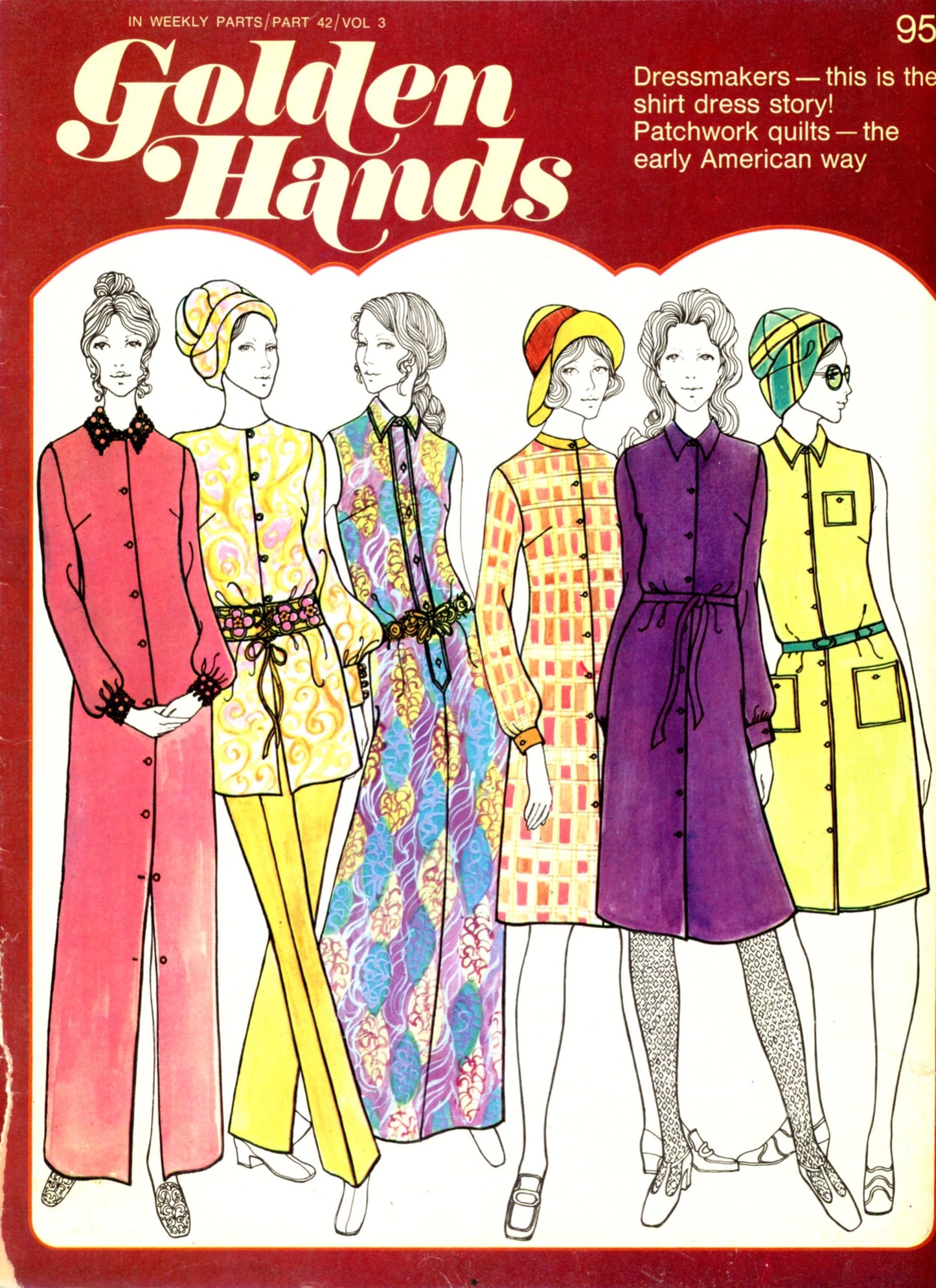 GOLDEN HANDS by Marshall Cavendish Ltd. London, England Copyright © 1971 Weekly Publication Volume 3 Parts 31 -58 Sold Each