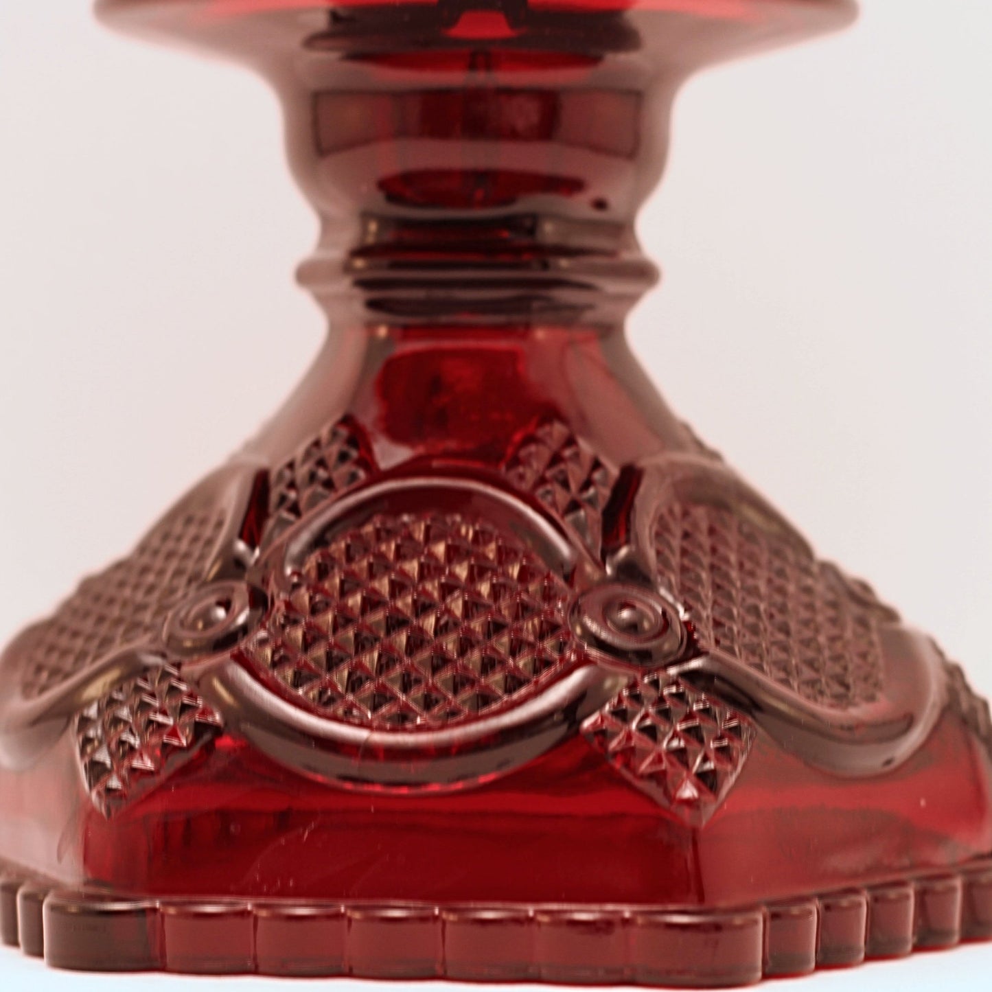 CAPE COD 1876 COLLECTION Sandwich Glass Hurricane Candle Holder Base