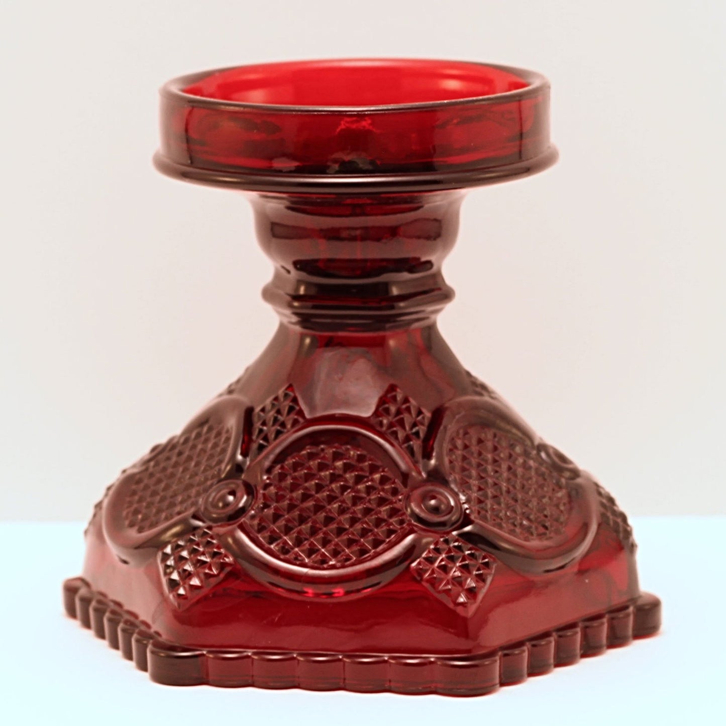 CAPE COD 1876 COLLECTION Sandwich Glass Hurricane Candle Holder Base