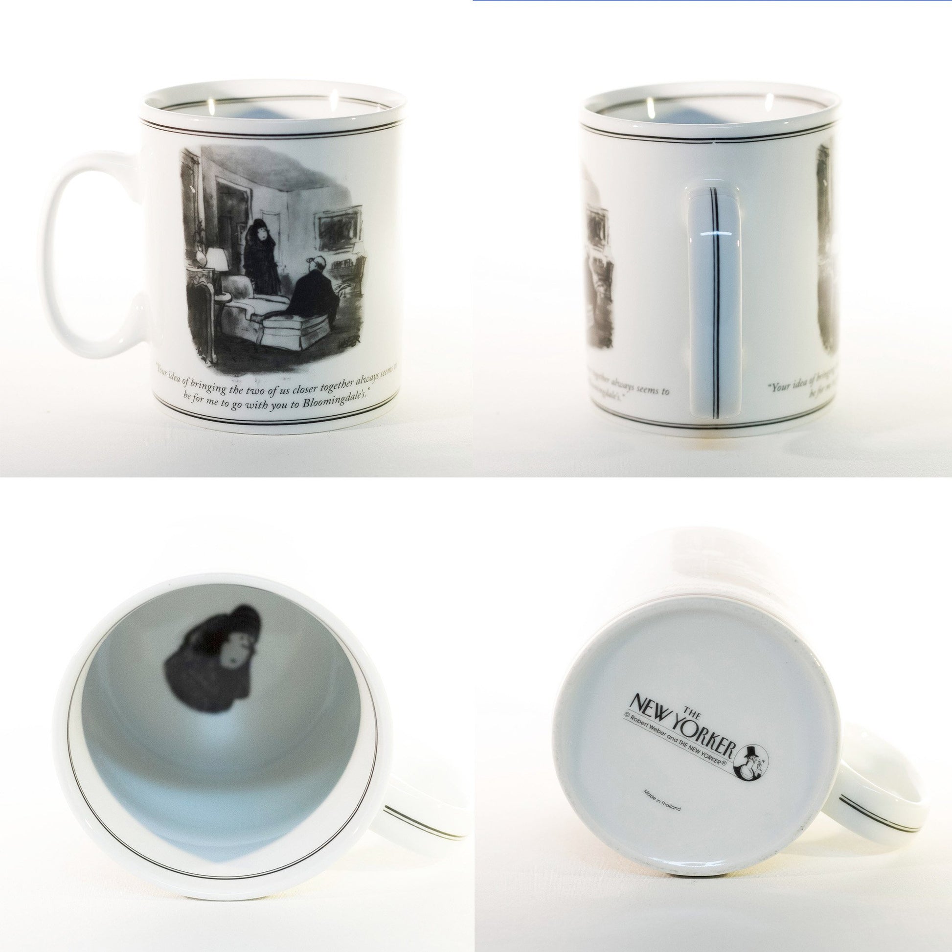 The New Yorker Magazine "Your Idea of Bringing Us Closer" by Robert Weber