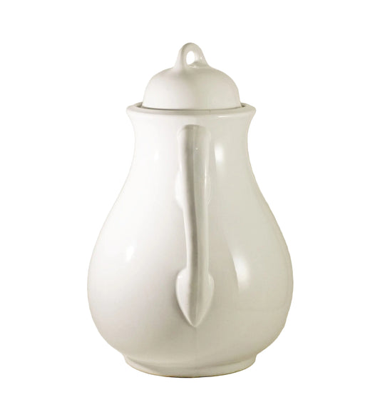 J & G Meakin White Ironstone Teapot Circa Pre-1890 (2)