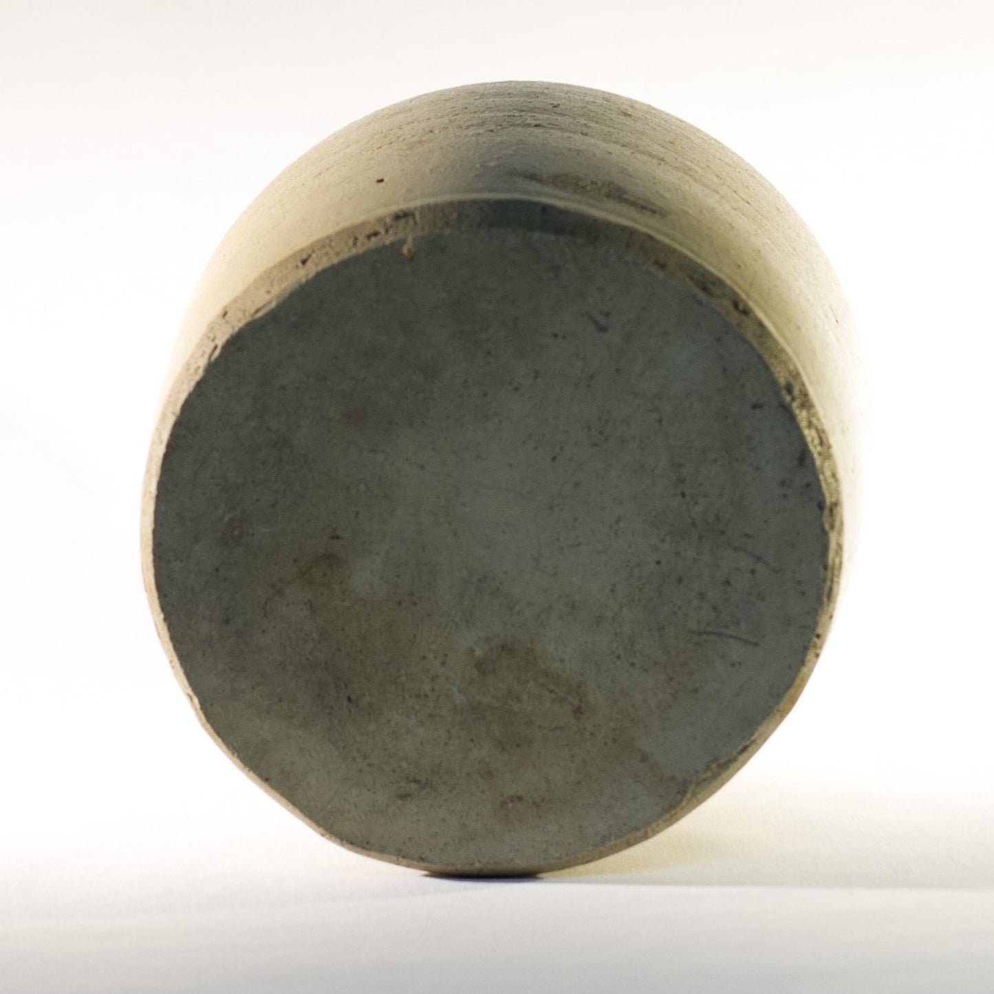 Vintage STONEWARE POTTERY JUG with Tobacco Spit Glaze Spot