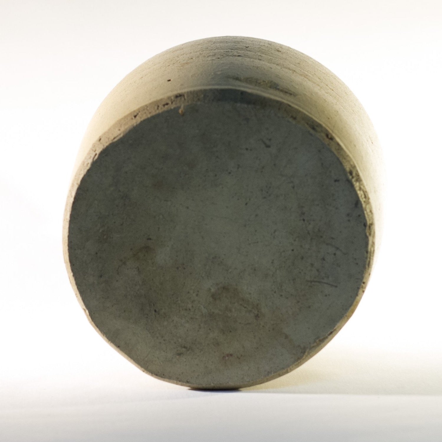 Vintage STONEWARE POTTERY JUG with Tobacco Spit Glaze Spot